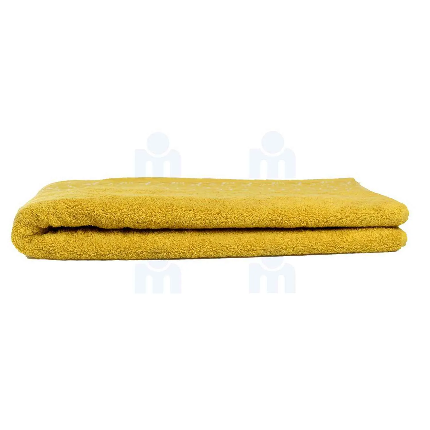 Serviette jacquard 500 GSM M0770 100X150cm moutarde x1 pièce - vue 3