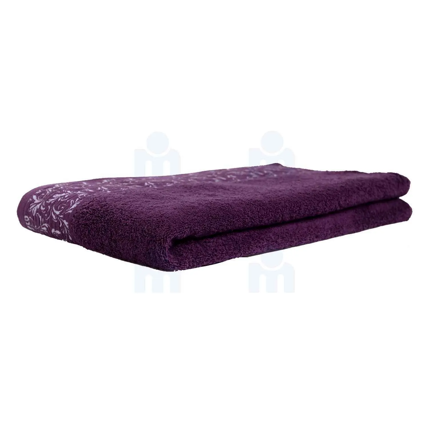 Serviette jacquard 500 GSM M0770 100X150cm violette x1 pièce