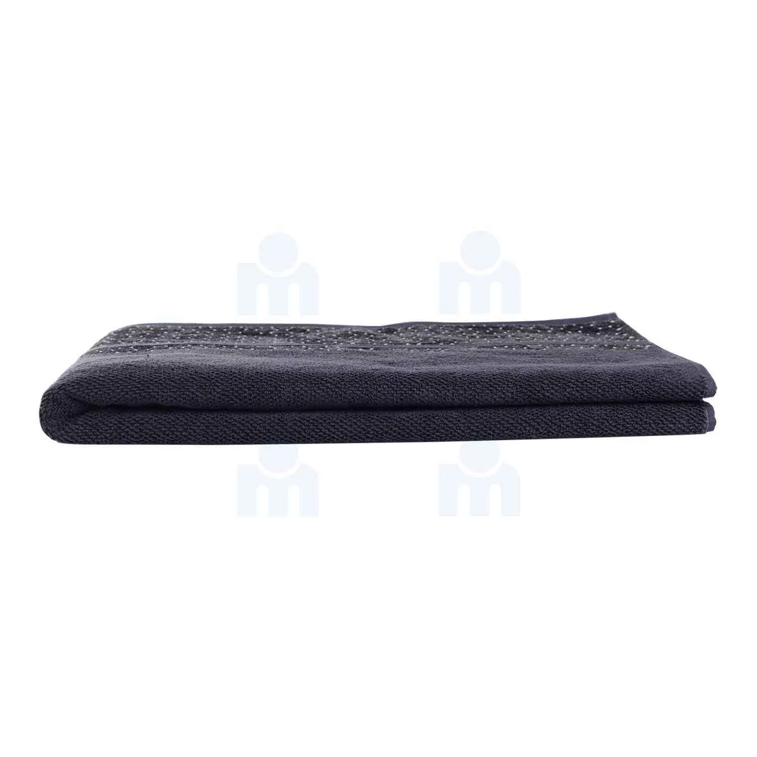 Serviette jacquard 450 GSM M0778 40X70cm grise x1 pièce - vue 3