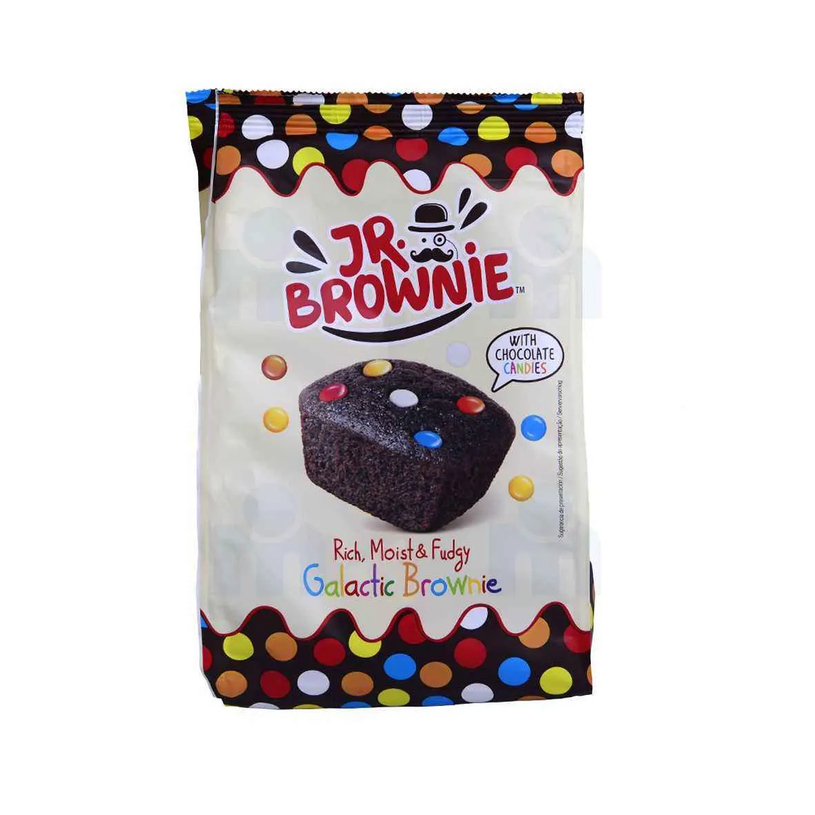 Galactic brownies avec des bonbons au chocolat 150g - JR.BROWNIE
