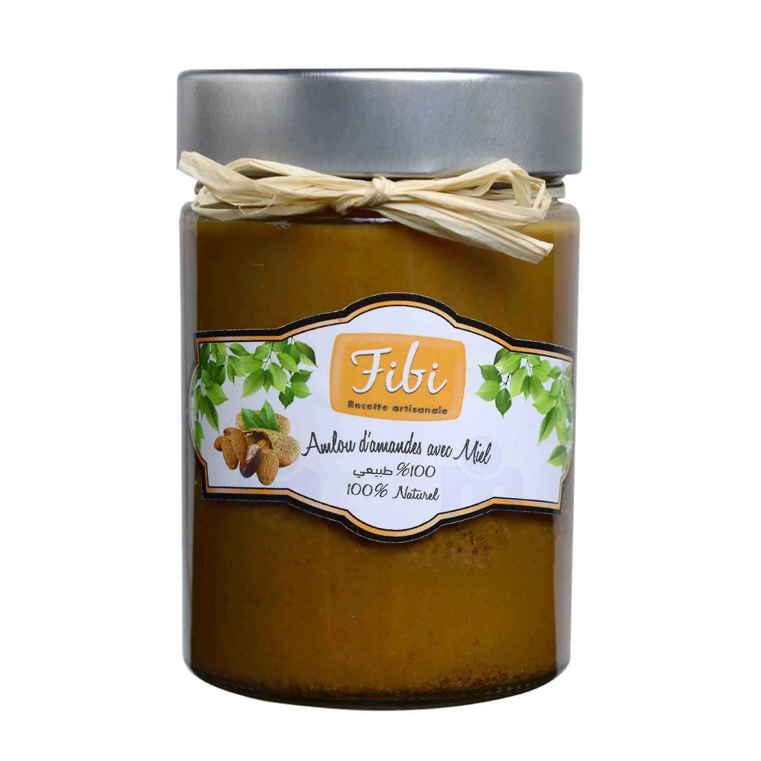 Amlou d'amandes avec miel 300g - FIBI