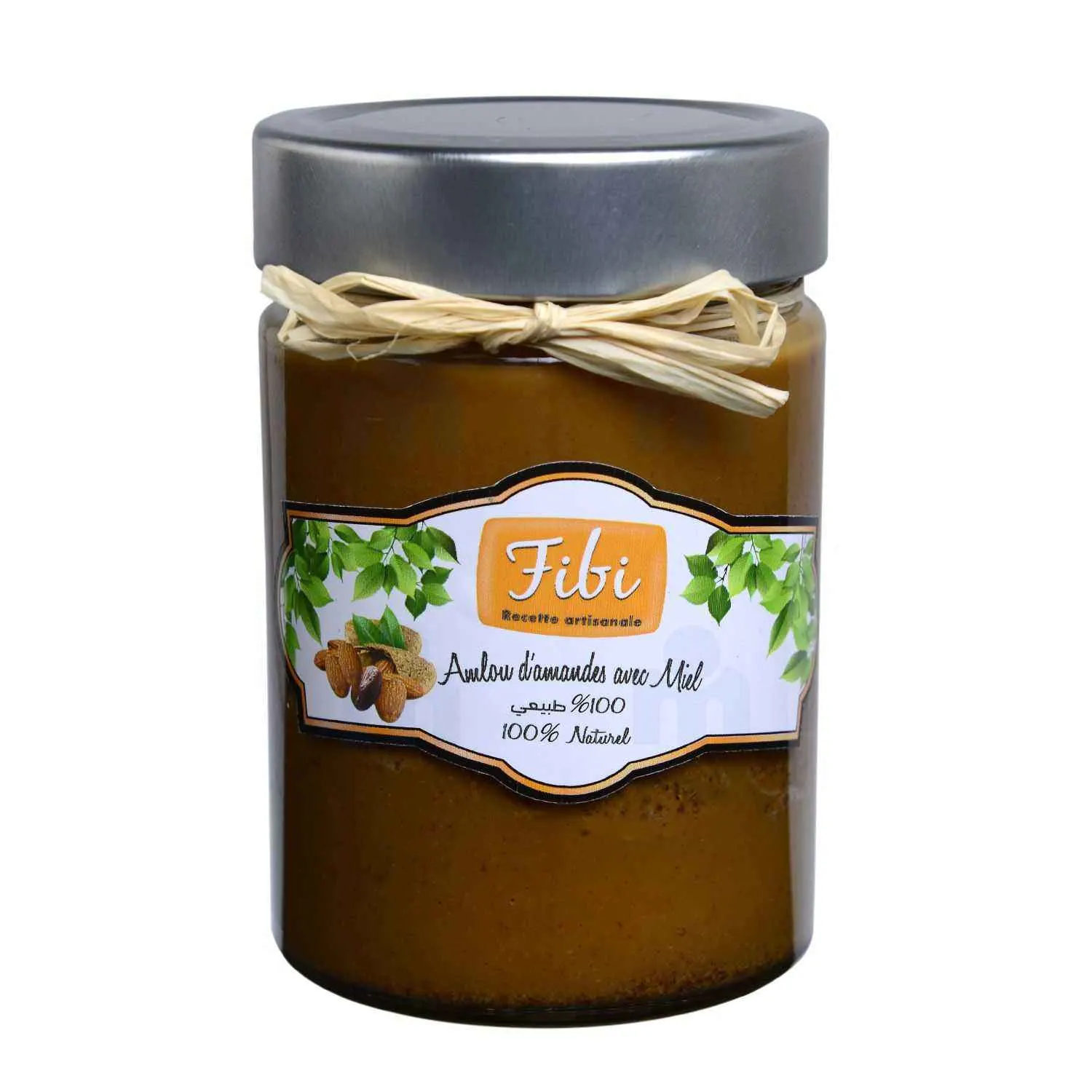 Amlou d'amandes avec miel 300g - FIBI - vue 2
