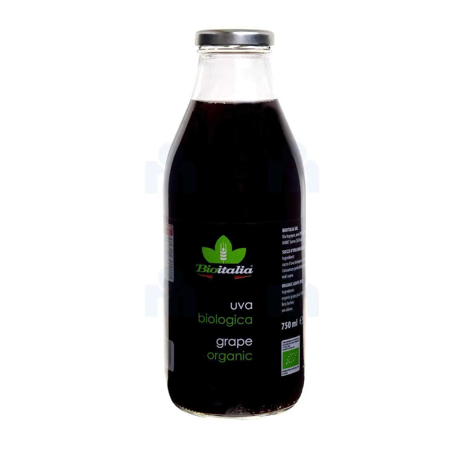 Bioitalia Jus de raisin bio 750ml