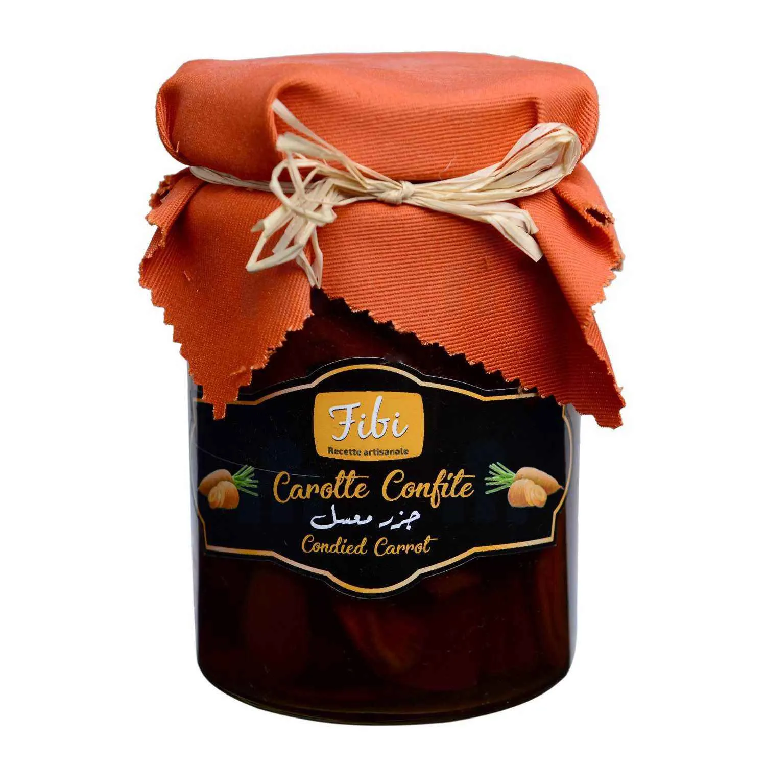 Carotte confite 500g - FIBI - vue 2