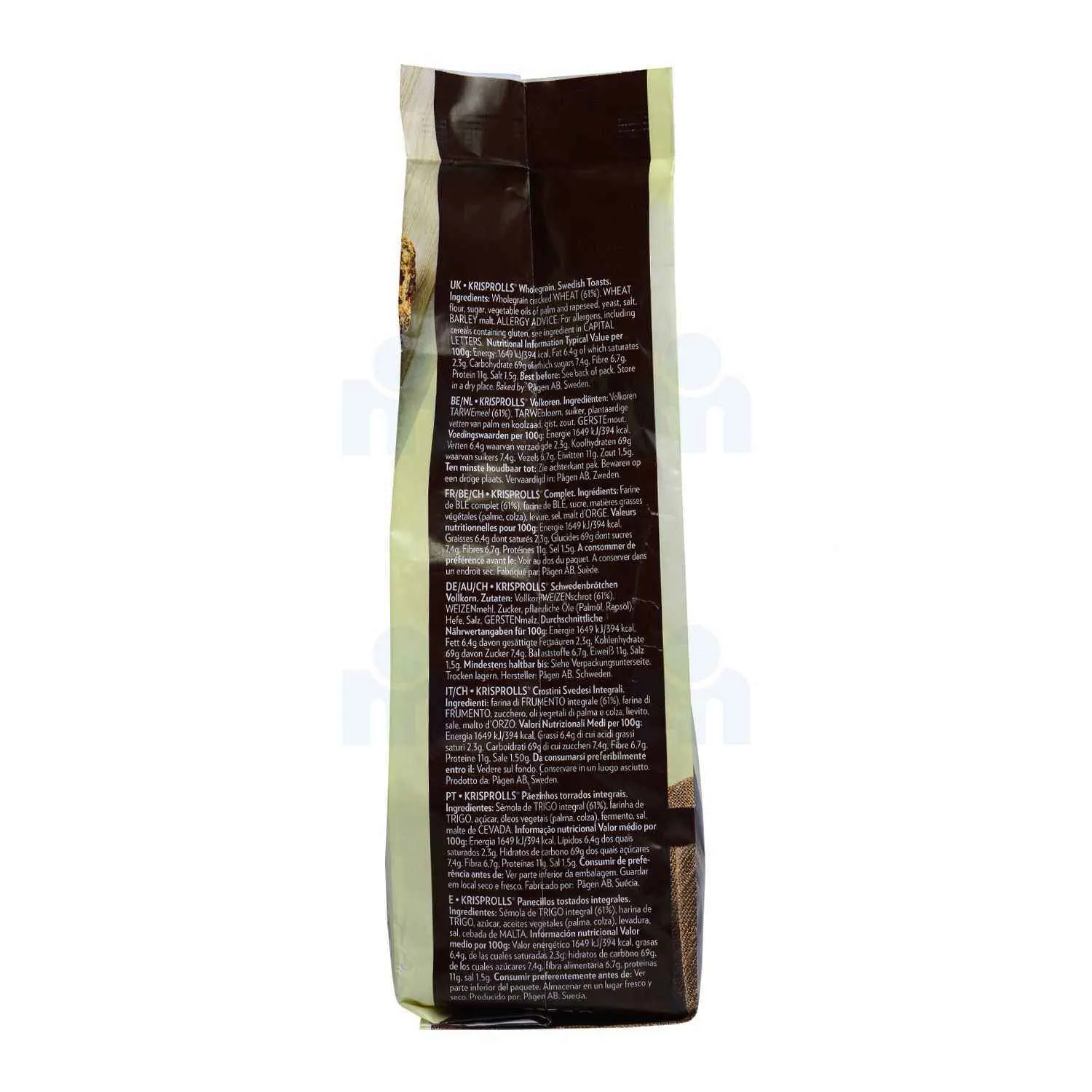 Pains suedois complet Krisprolls 225g - PAGEN - vue 3