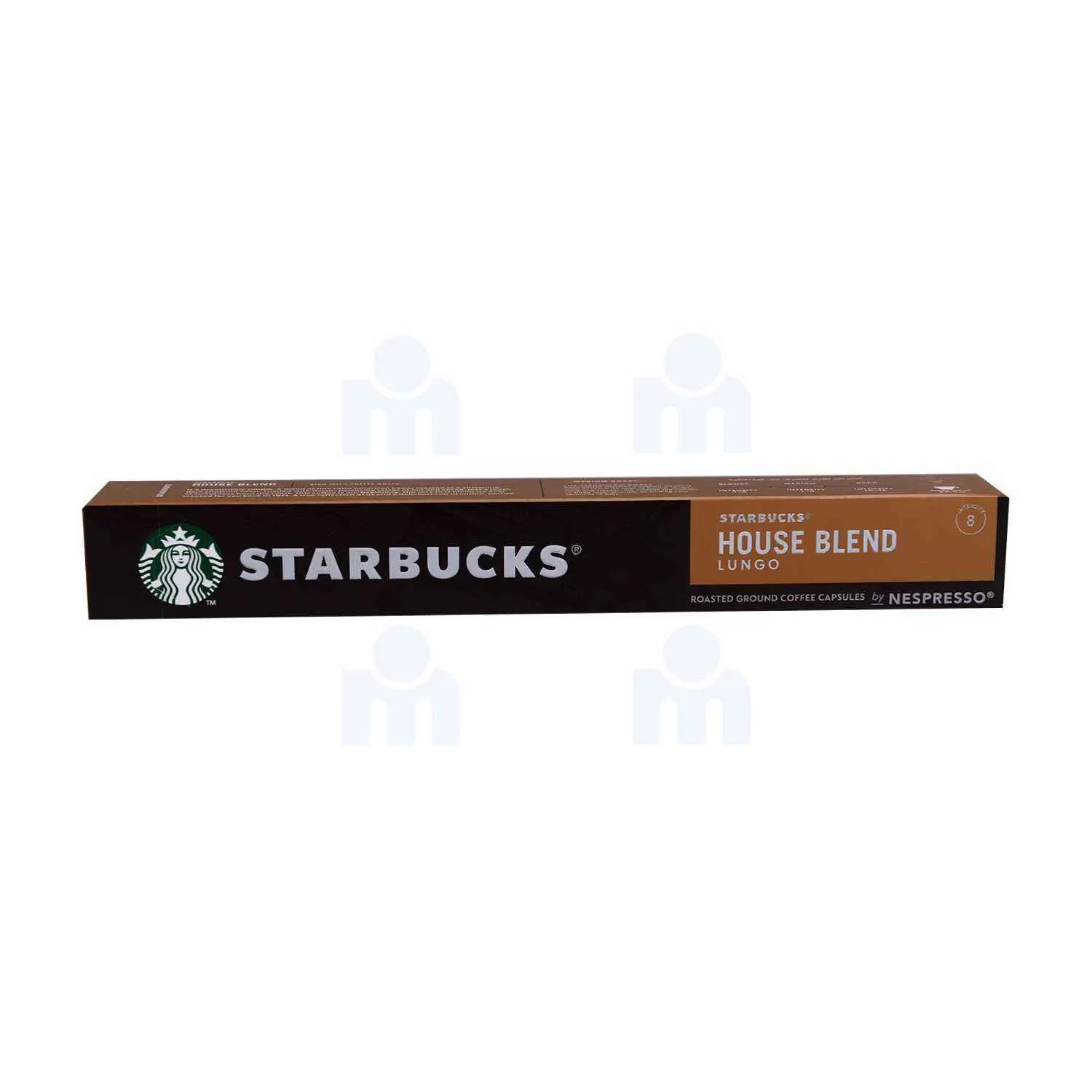 Capsules de café House Blend Lungo n°8 x10 unités 57g - STARBUCKS