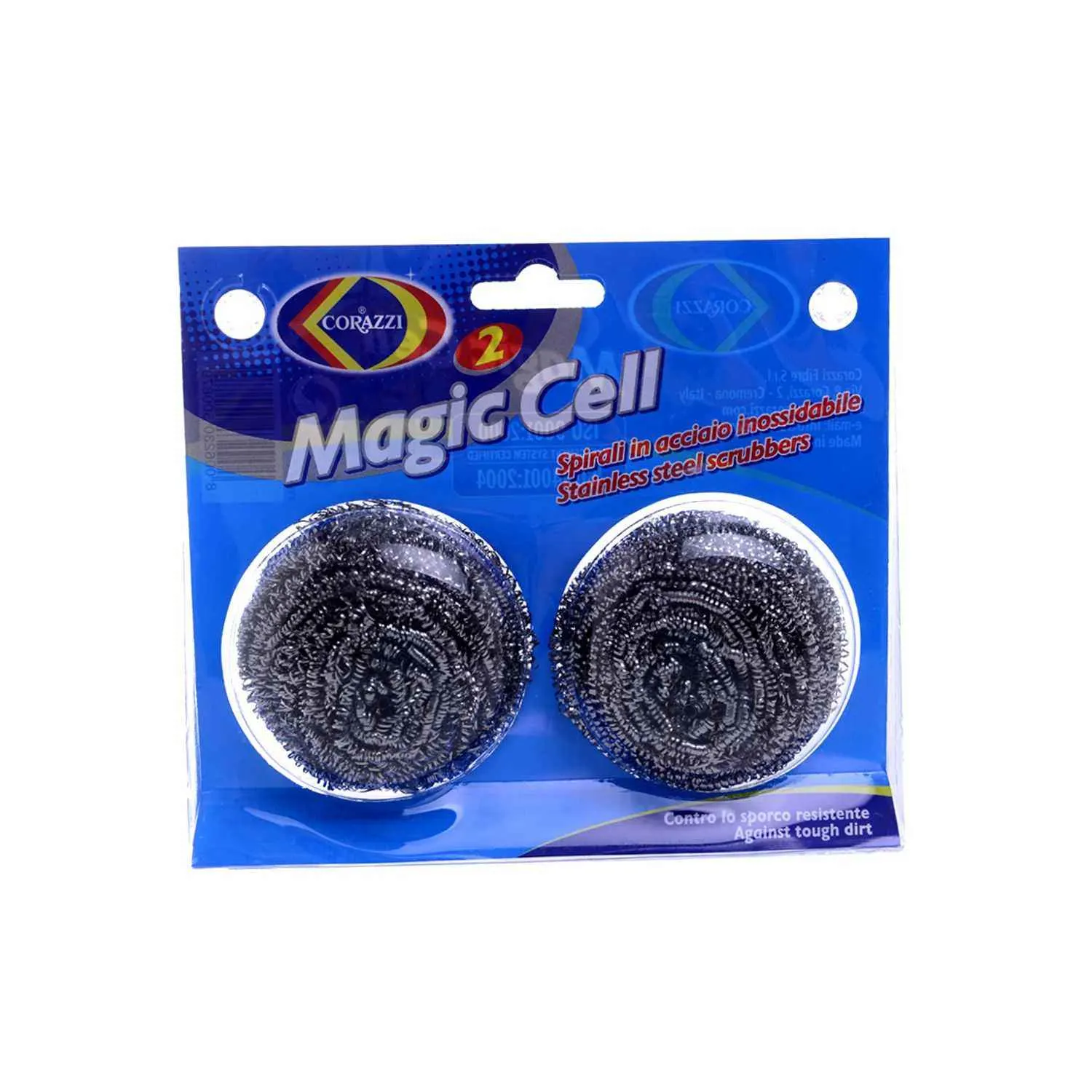 Spirales en acier inoxydable longue durée Magic cell 950A x2 pièces - CORAZZI