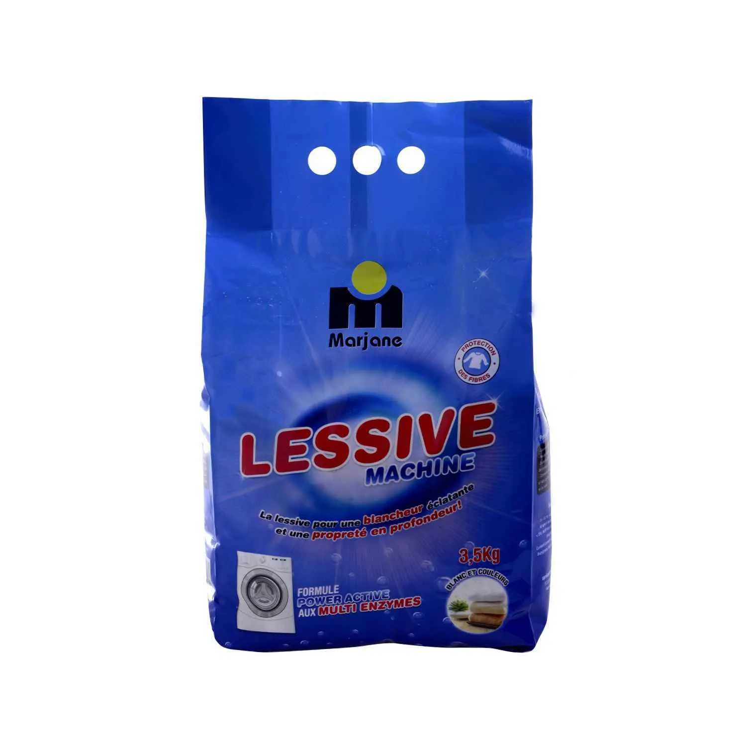 Lessive machine Régulier 3,5kg - MARJANE