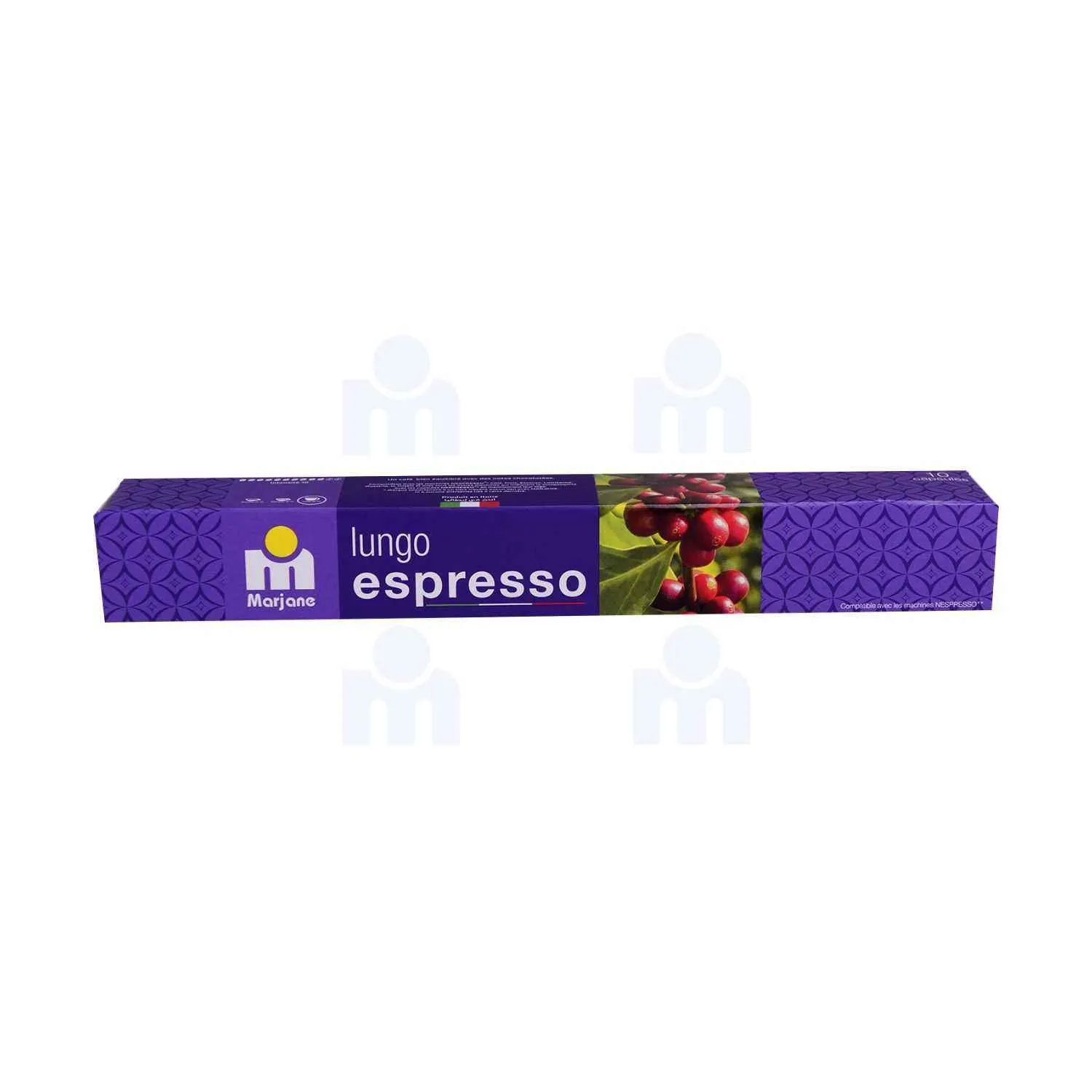 Capsules de café espresso Lungo x10 unités - MARJANE
