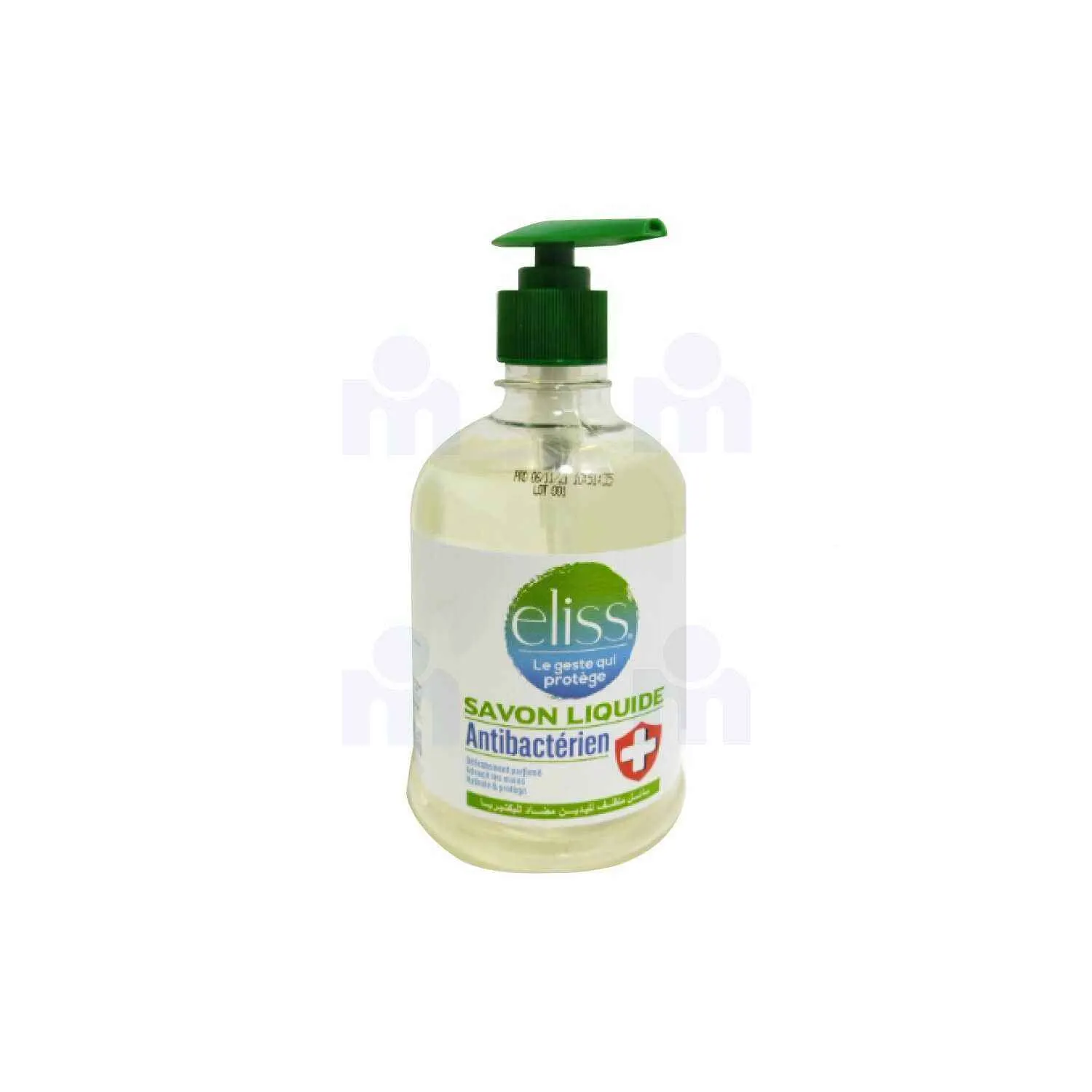 Savon liquide antibactérien adoucit les mains 500ml - ELISS
