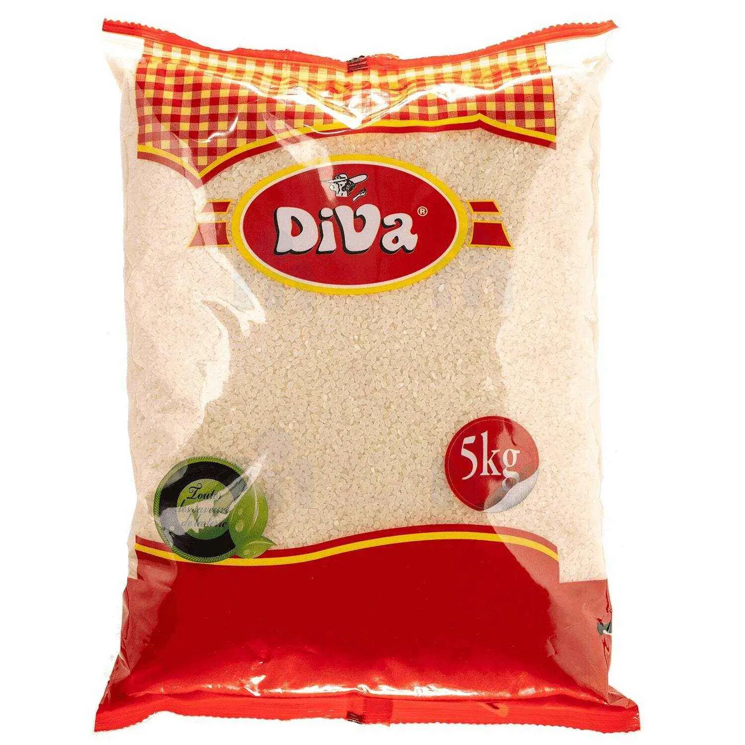 Riz rond blanc 5Kg - DIVA
