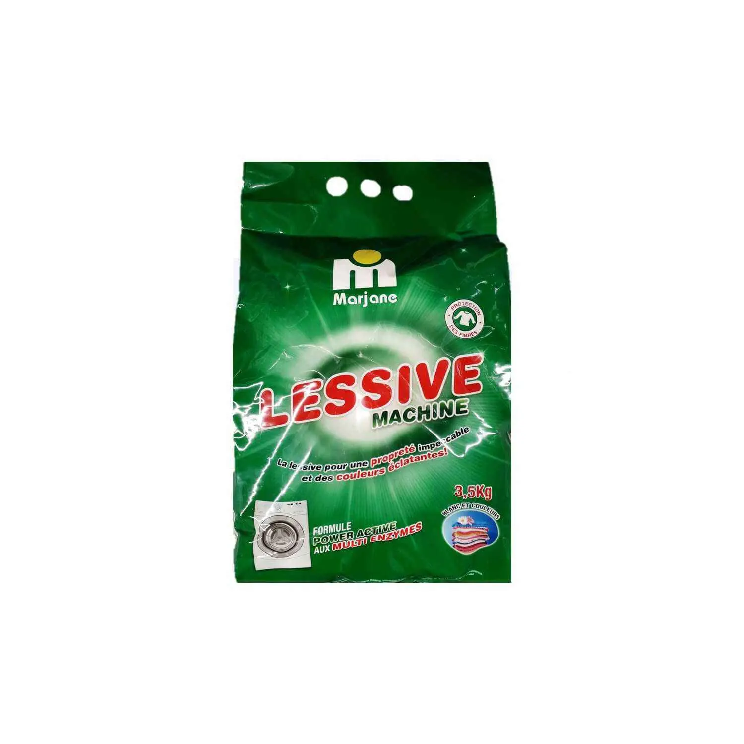 Lessive machine avec adoucissant 3,5Kg - MARJANE