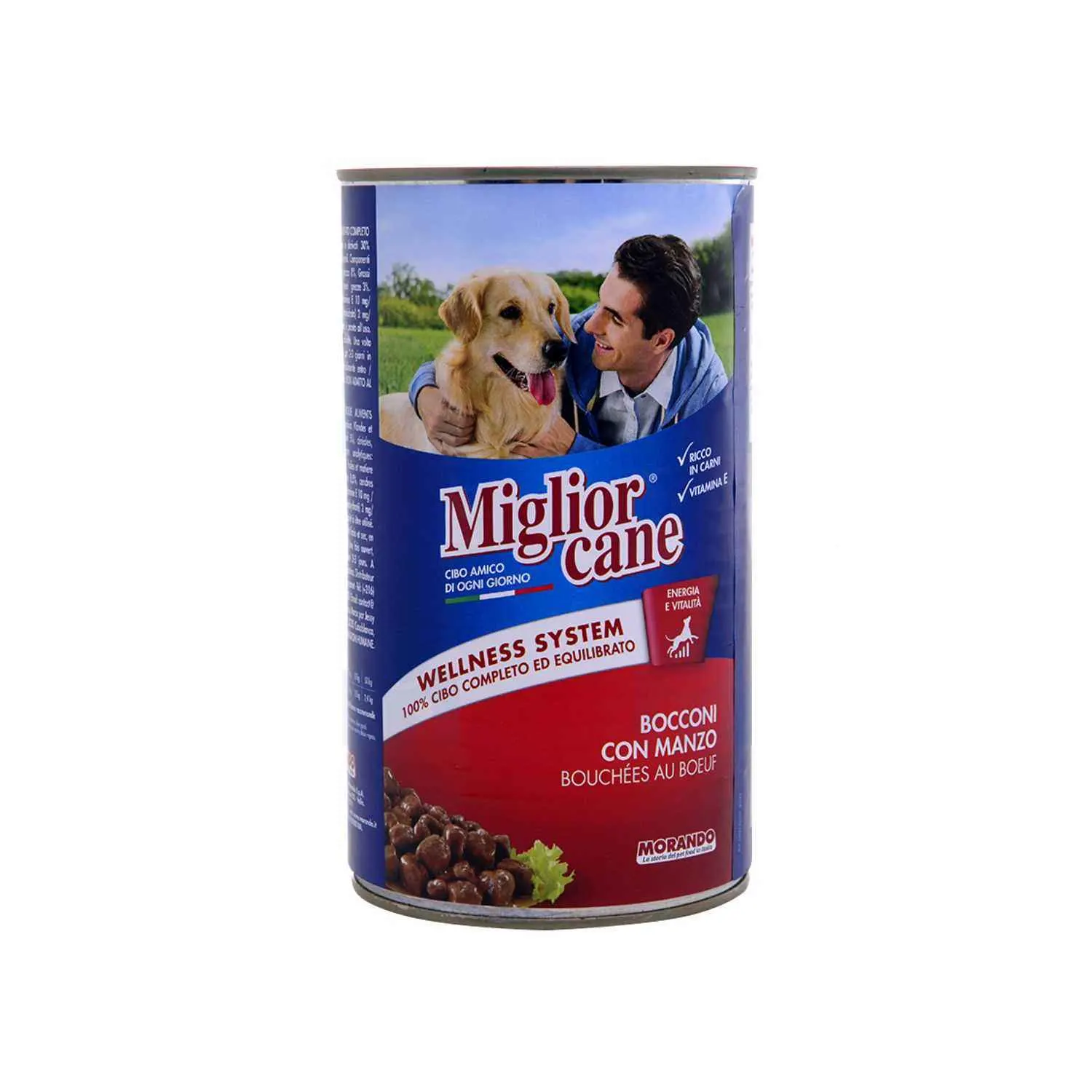 Terrine au bœuf pour chien 1.25Kg - MORANDO