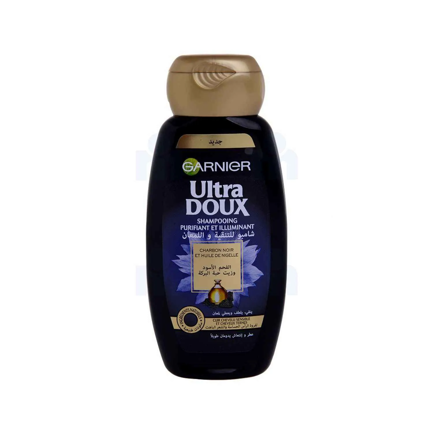 Shampoing au charbon noir et huile de nigelle 200ml - ULTRA DOUX