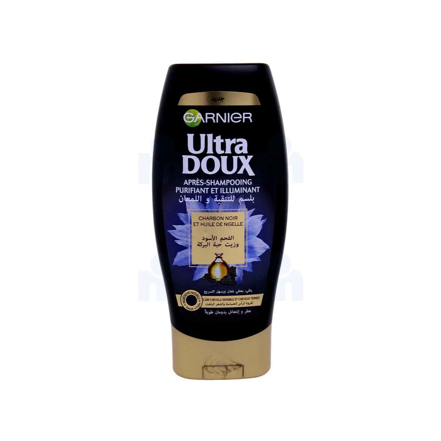 Après-shampooing au charbon noir et huile de nigelle 200ml - ULTRA DOUX