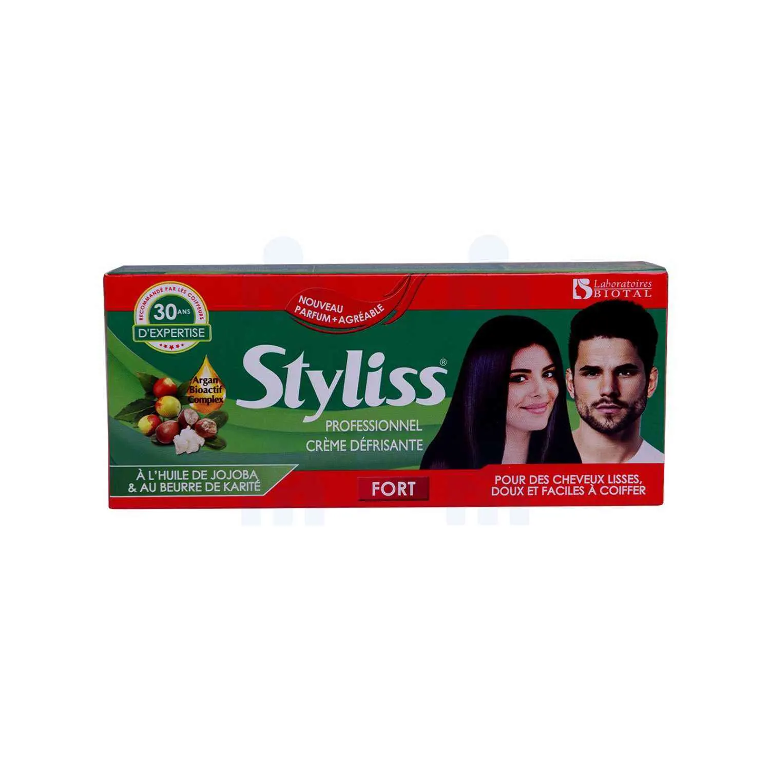 Crème défrisante forte à l'huile de jojoba et beurre de karité 85ml - STYLISS