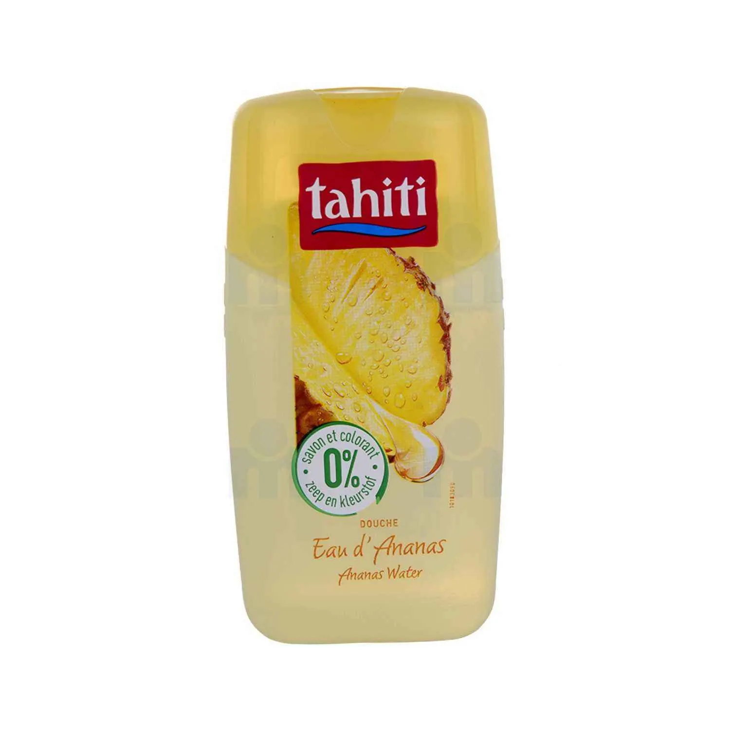 Gel douche 0% savon et colorant eau d'ananas 250ml - TAHITI