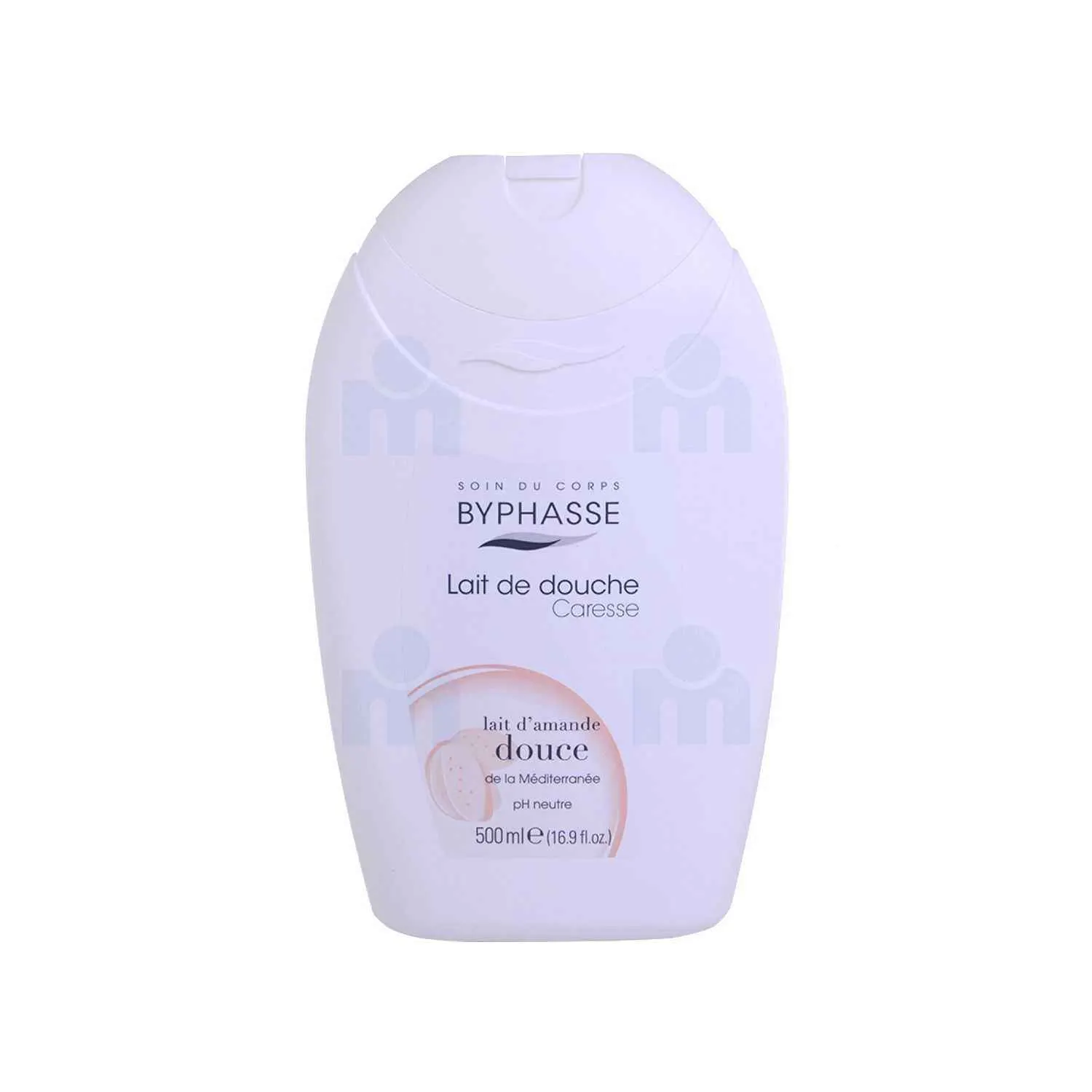 Lait de douche au lait d'amande douce 500ml - BYPHASSE