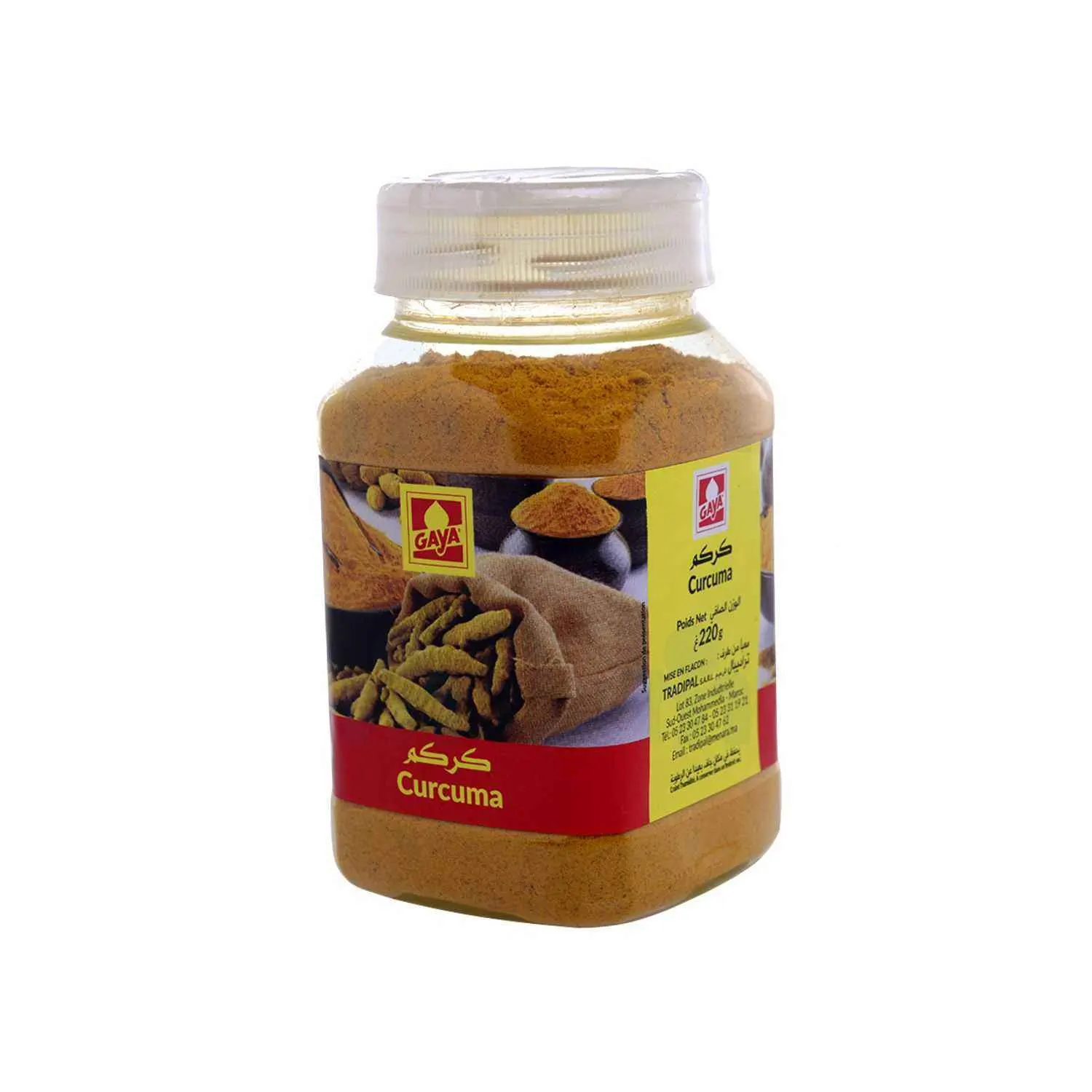 Curcuma 220g - GAYA  - vue 2