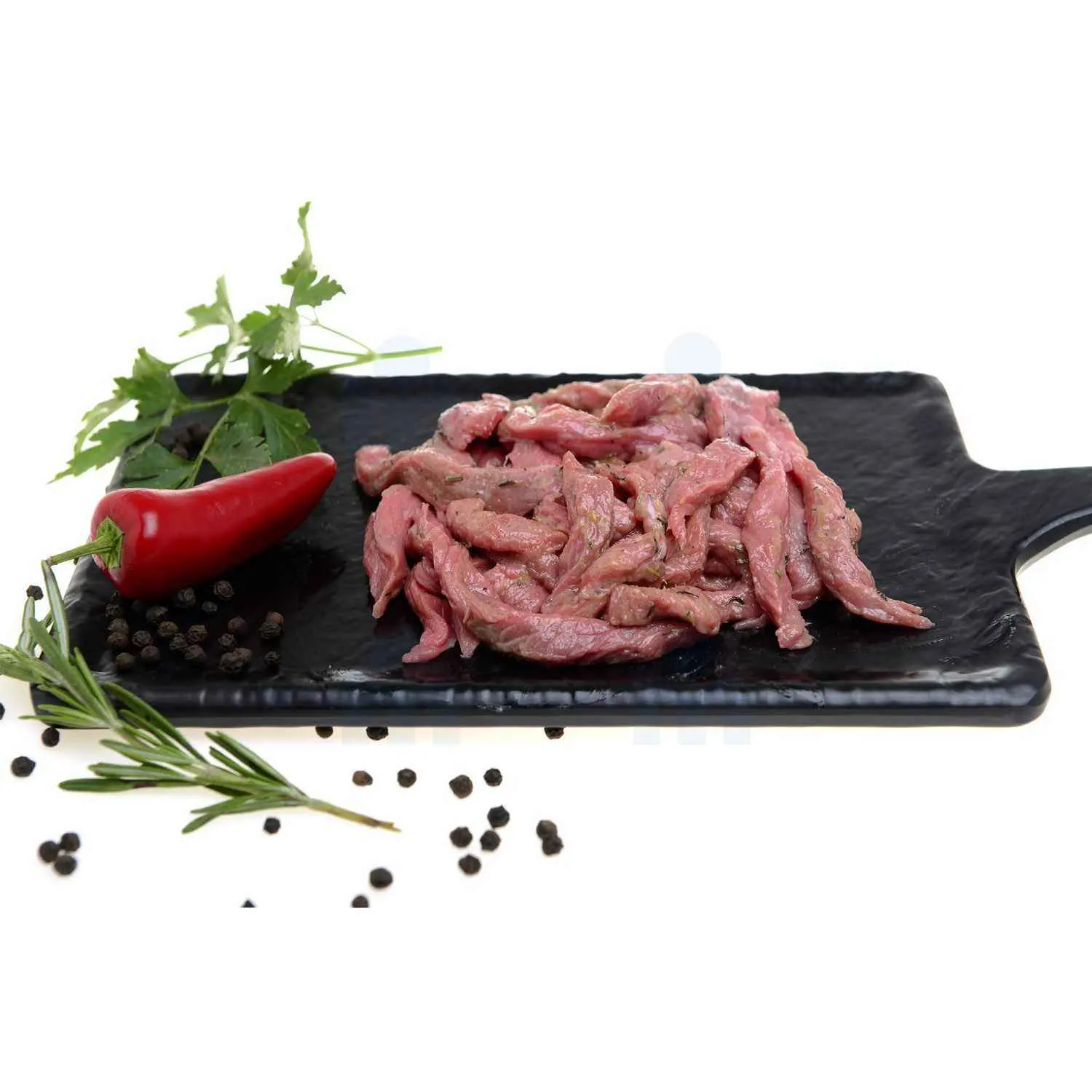 Émincé de boeuf rouge mariné au thym et romarin 500g - FILIERE M - vue 2