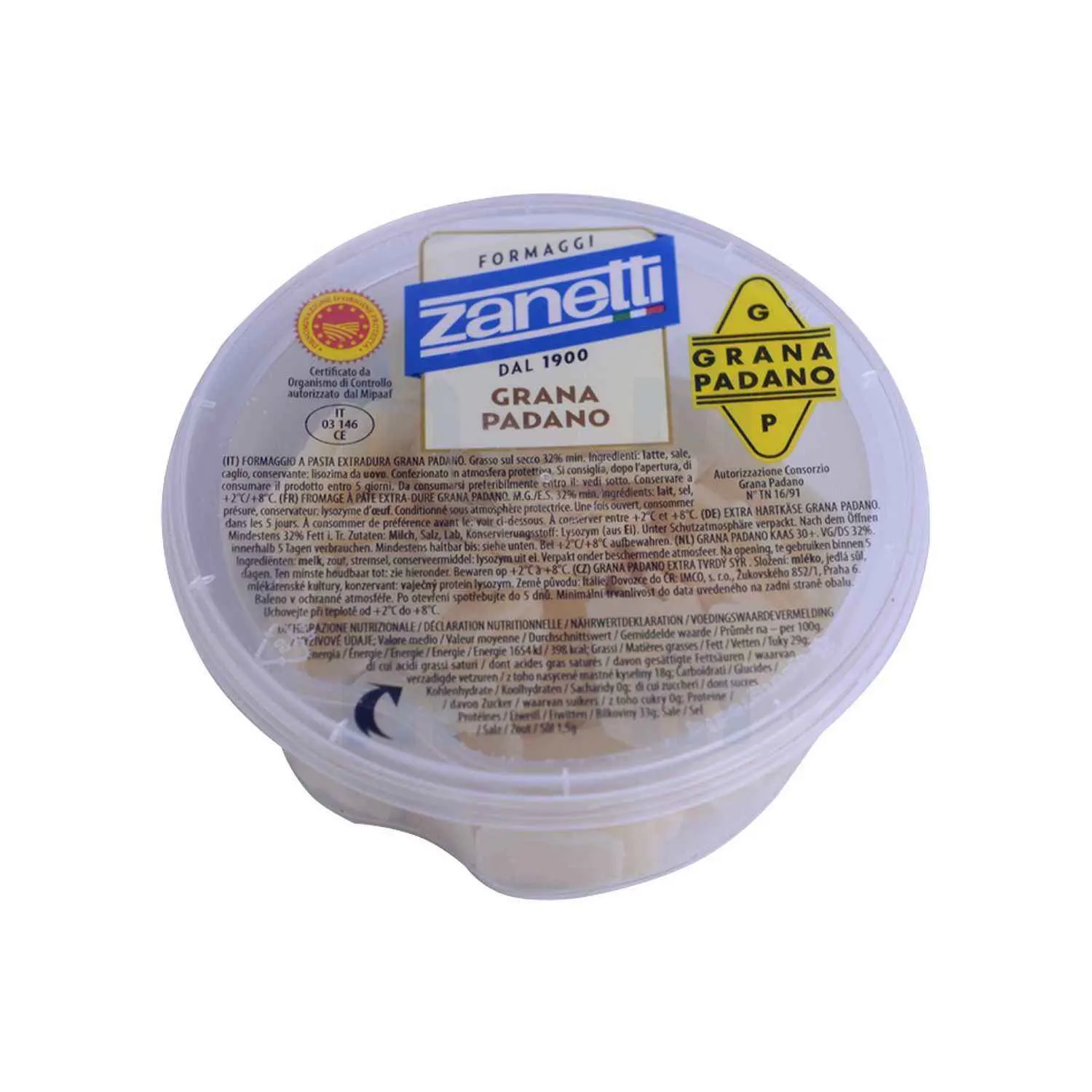 Fromage pétales Grana Padano 80g - ZANETTI