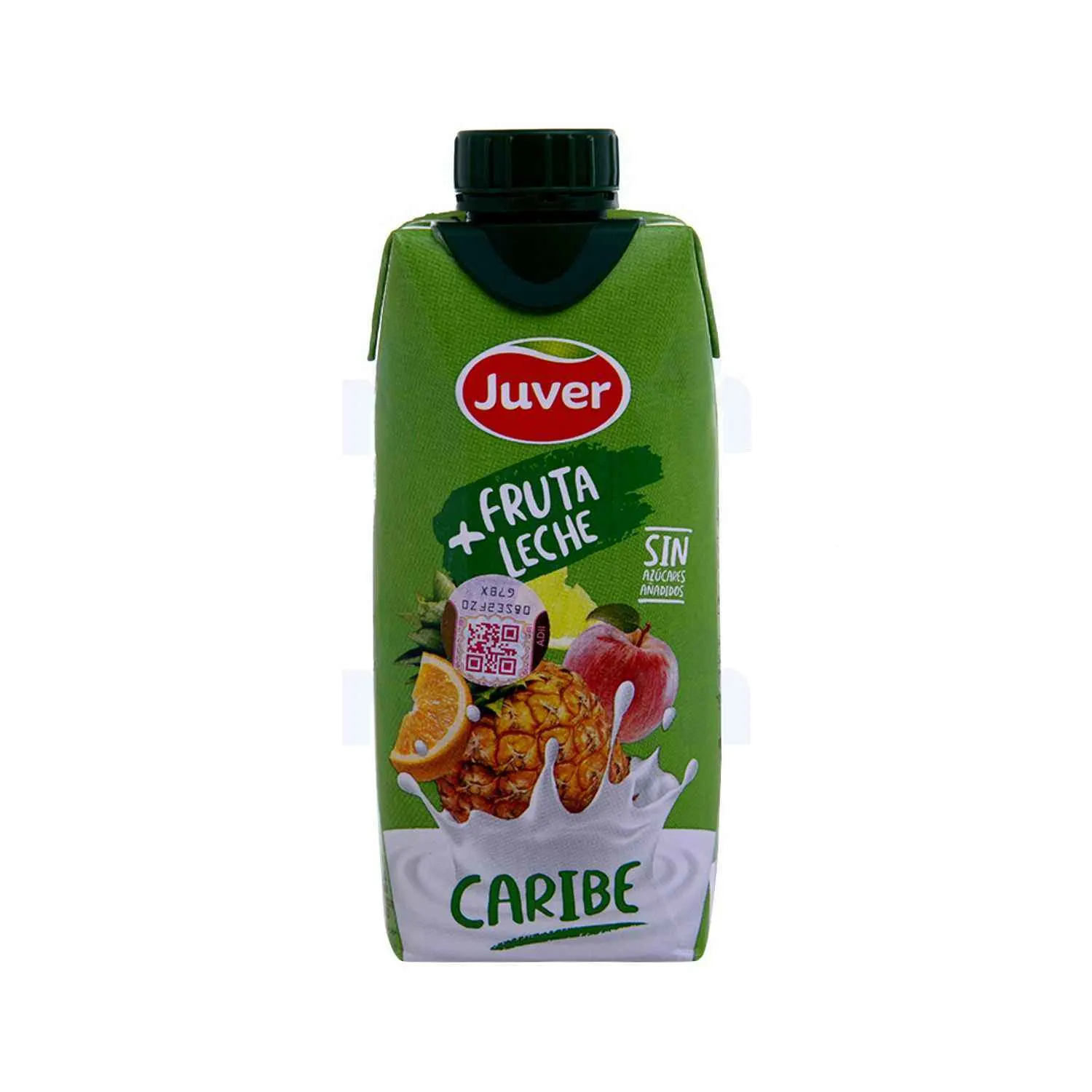 Juver Jus au lait aux fruits caraïbes sans sucre ajouté 330ml