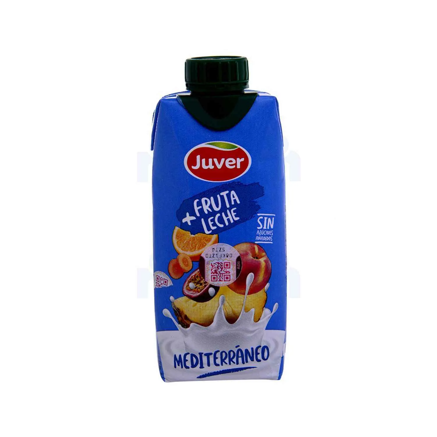 Juver Jus de fruits et de lait Méditerranéen sans sucre ajouté 330ml