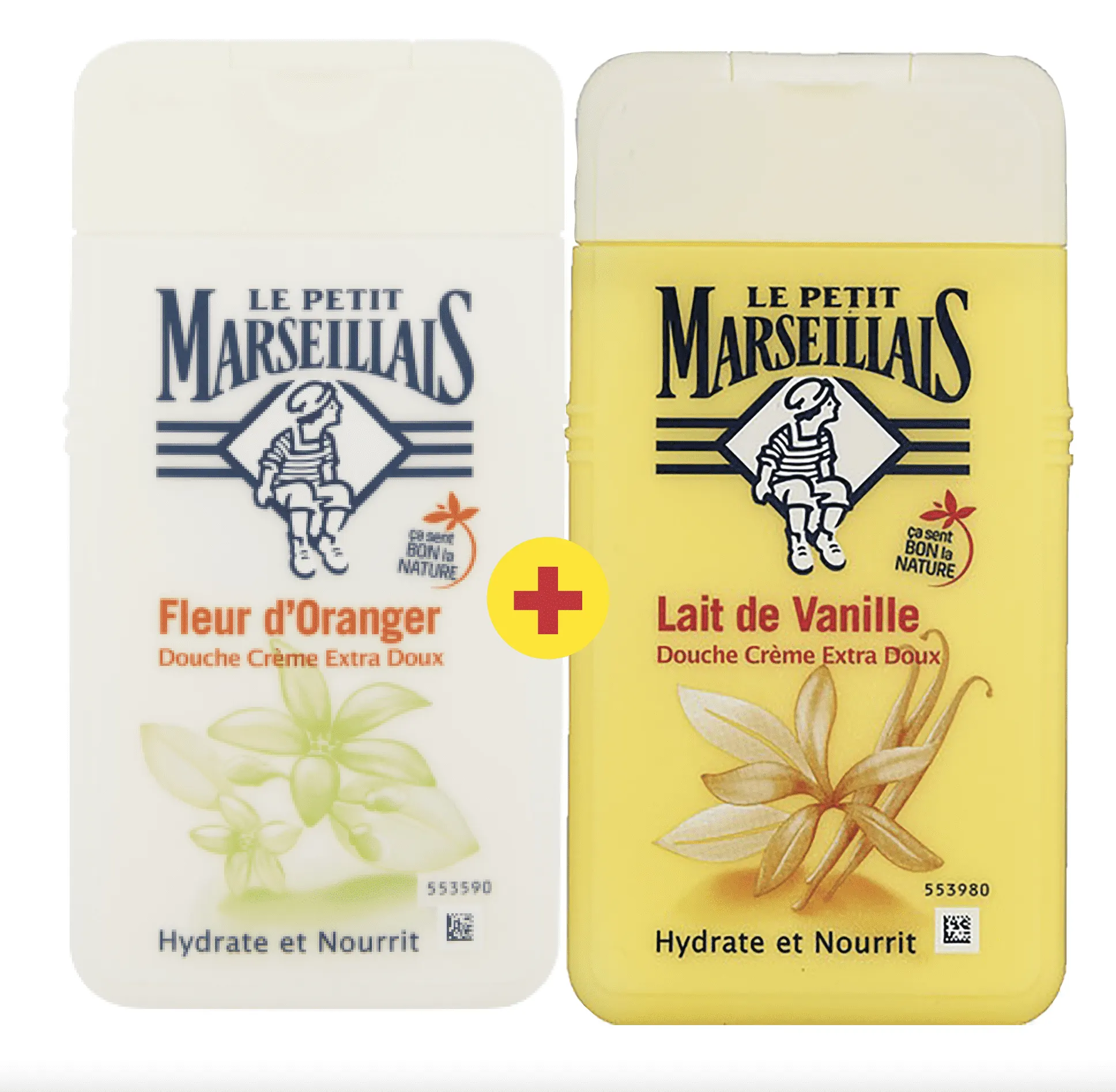 2 gels douche 1+1 gratuit x250ml - LE PETIT MARSEILLAIS