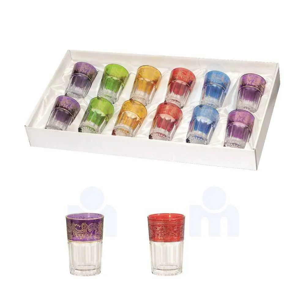 12 verres à thé décorés Islande 15cl - LUMINARC