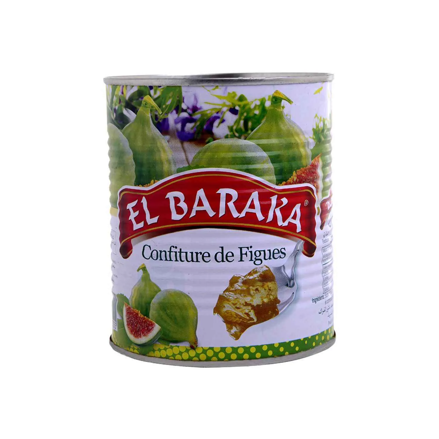 Confiture de figues boîte 4/4 960g - EL BARAKA