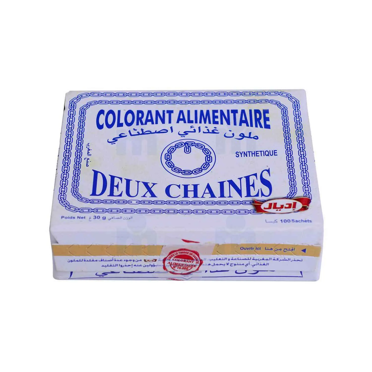 Colorant alimentaire synthétique 100 sachets 30g - IDEAL