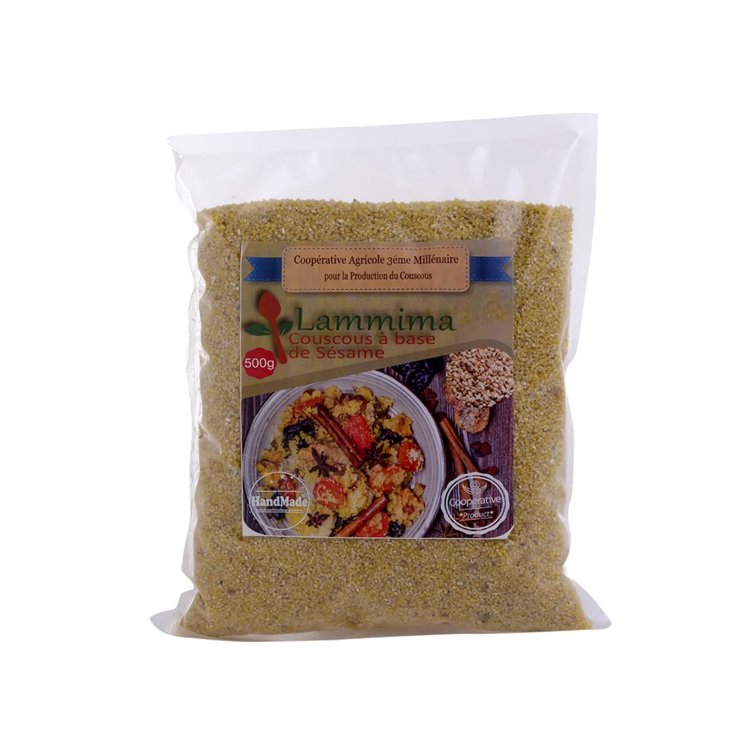 Couscous aux sésames 500g - LAMMIMA