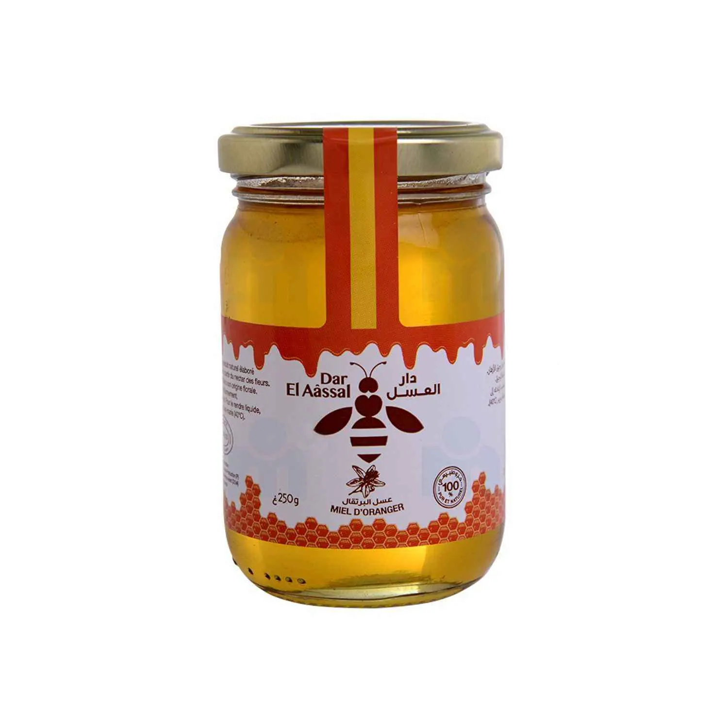 Miel d'oranger 250g - DAR EL AÂSSAL