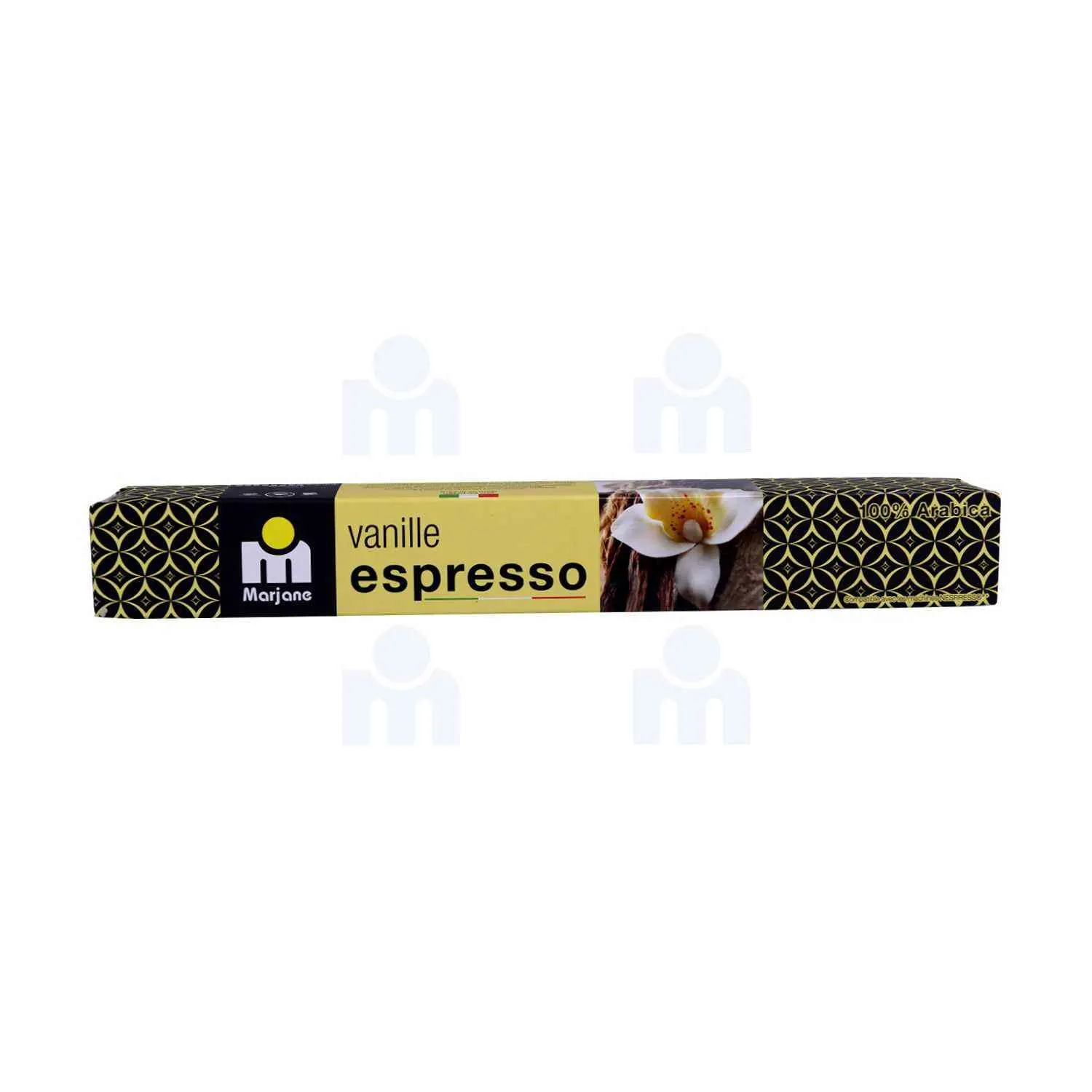 Capsules de café espresso arôme vanille x 10 unités - MARJANE
