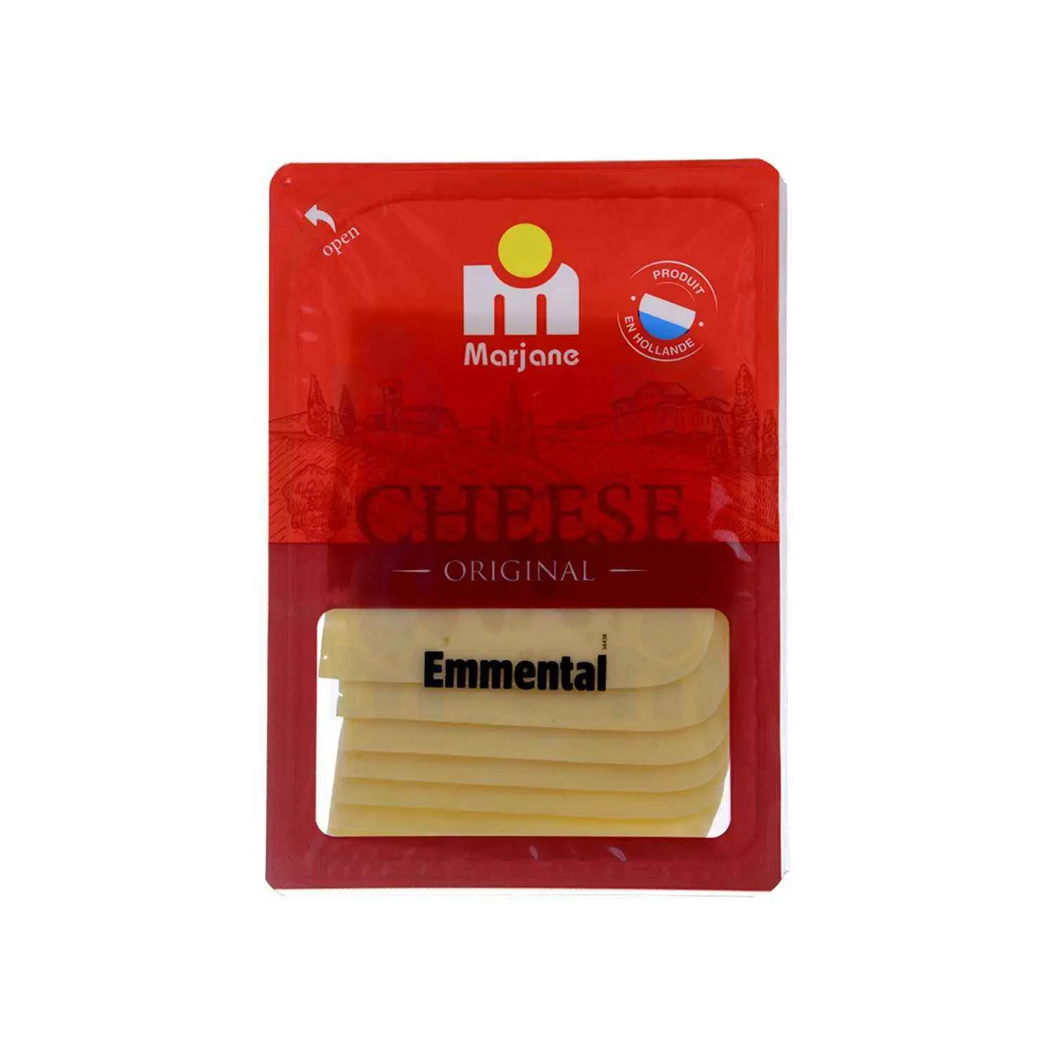 Fromage Emmental en tranches 150g - MARJANE