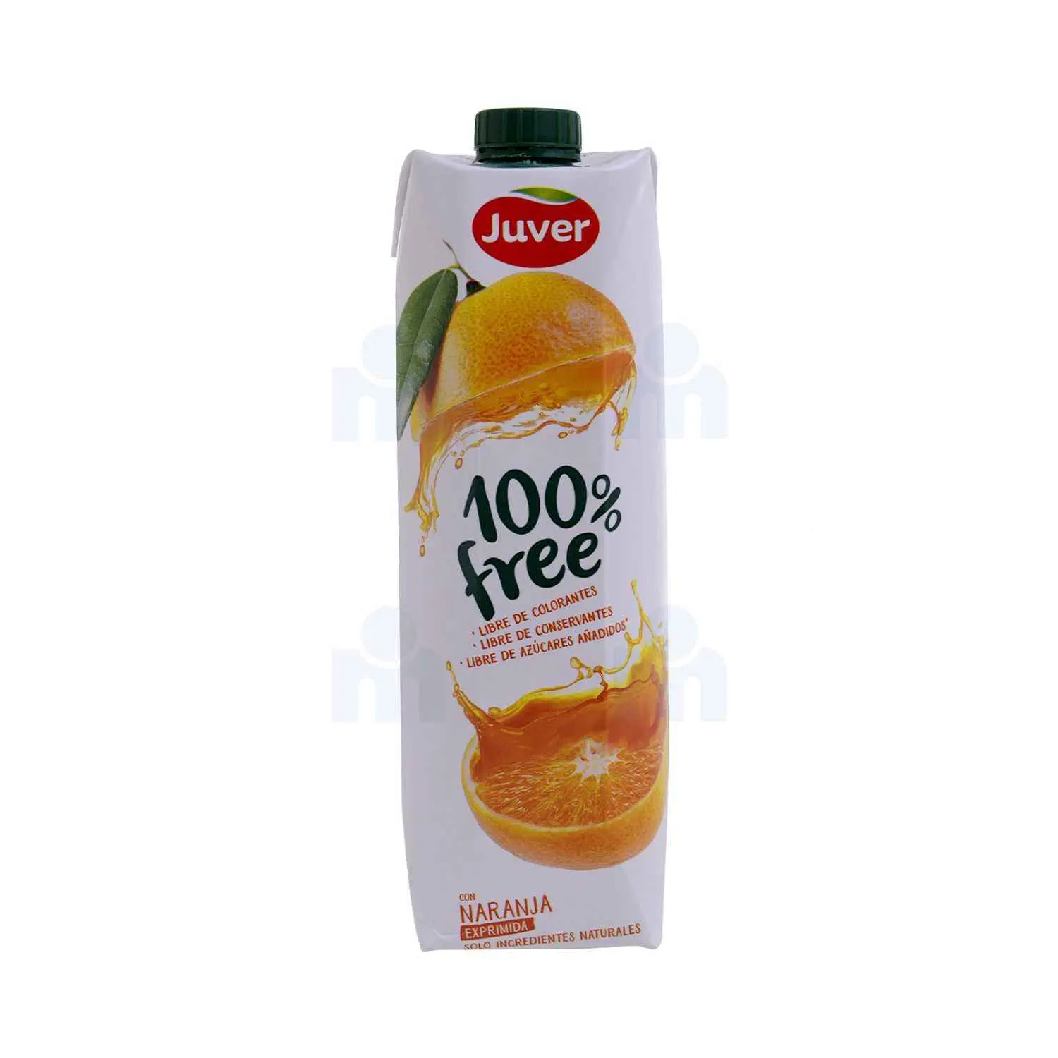 Juver boisson au jus d'oranges pressé avec pulpe sans sucre ajouté 1L