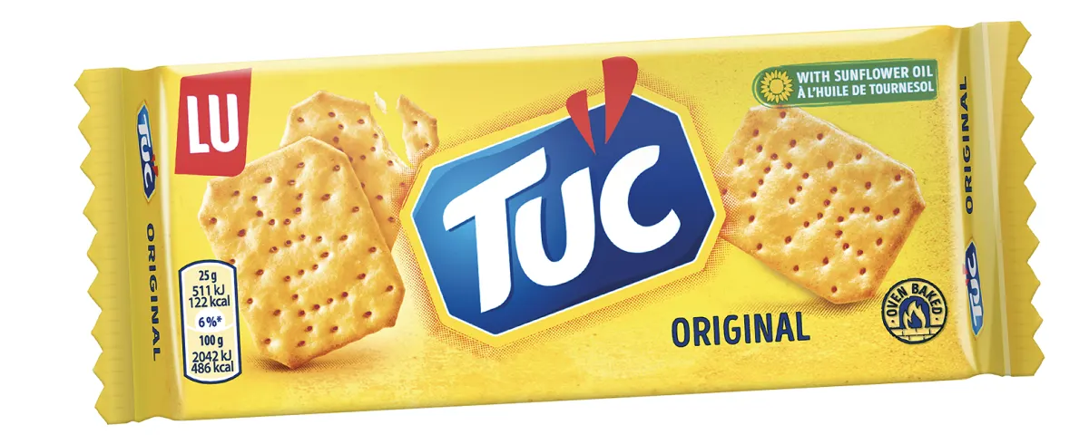 Biscuits apéritifs crackers original Tuc 100g - LU