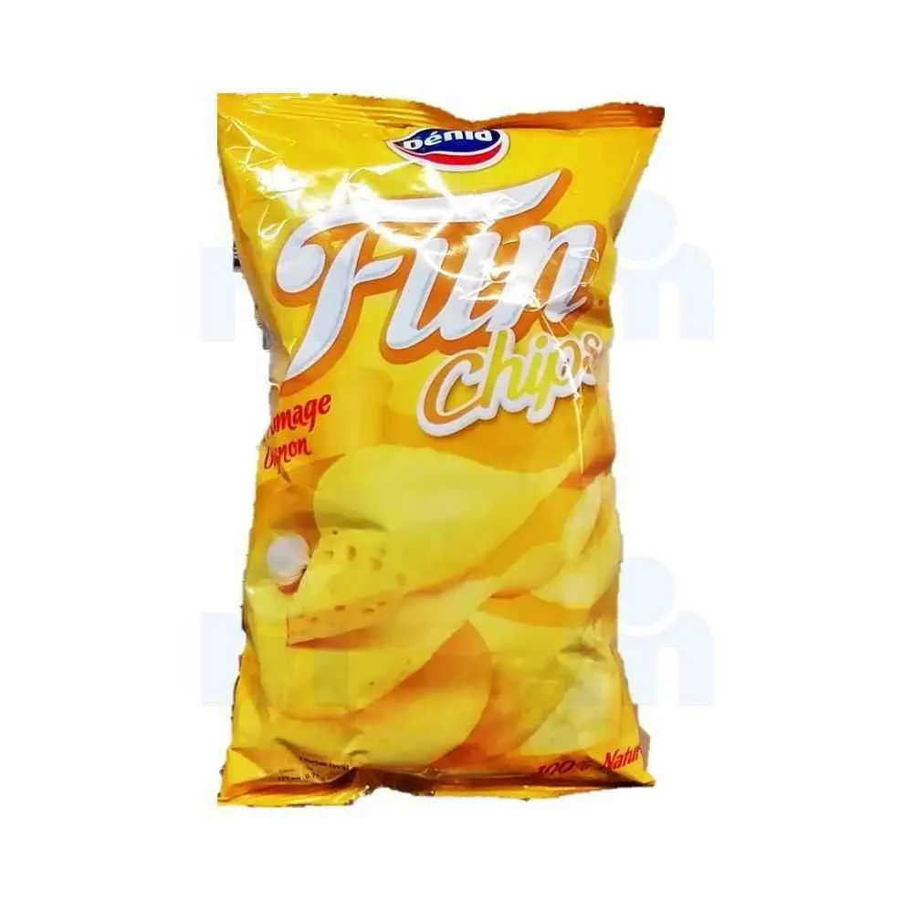 Funchips saveur fromage et oignon 85g - DÉNIA