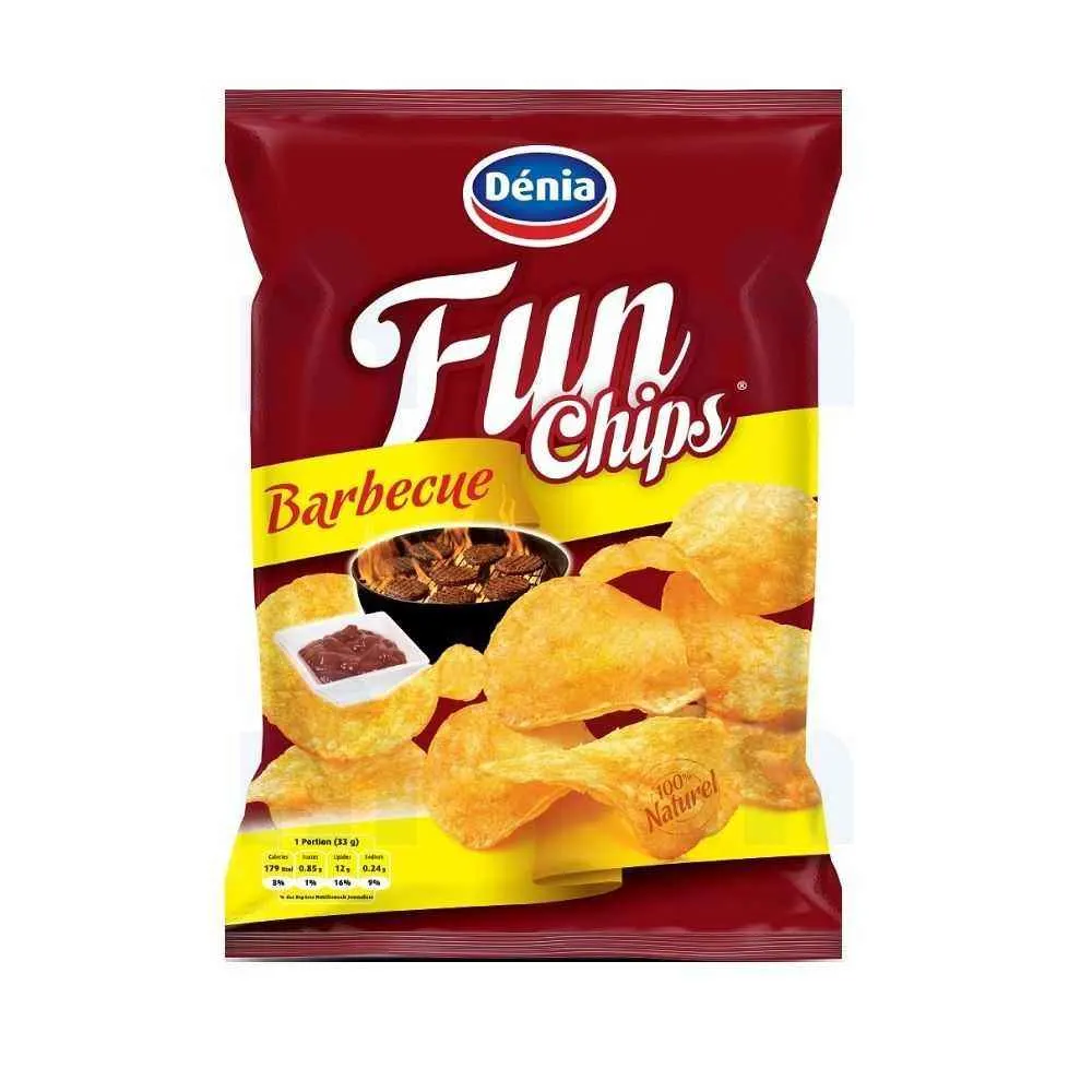 Funchips saveur barbecue 30g - DÉNIA