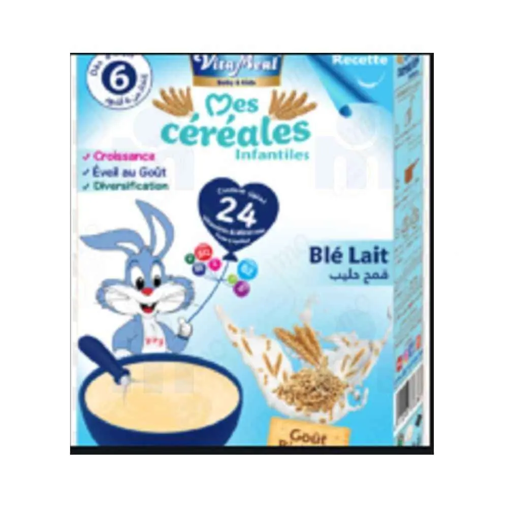 Céréales blé lait 400g - VITAMEAL