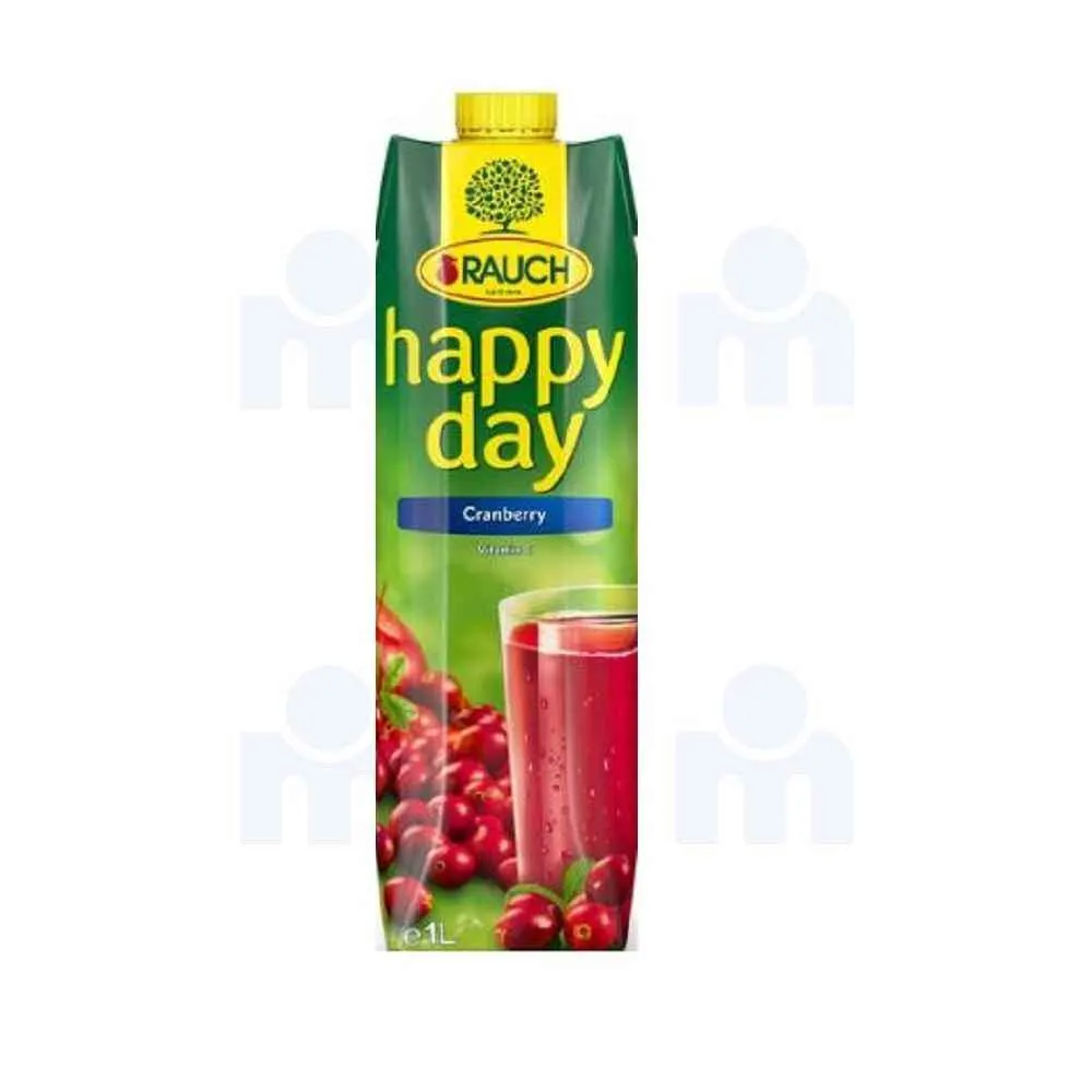 Rauch Jus de canneberge Happy Day 1L