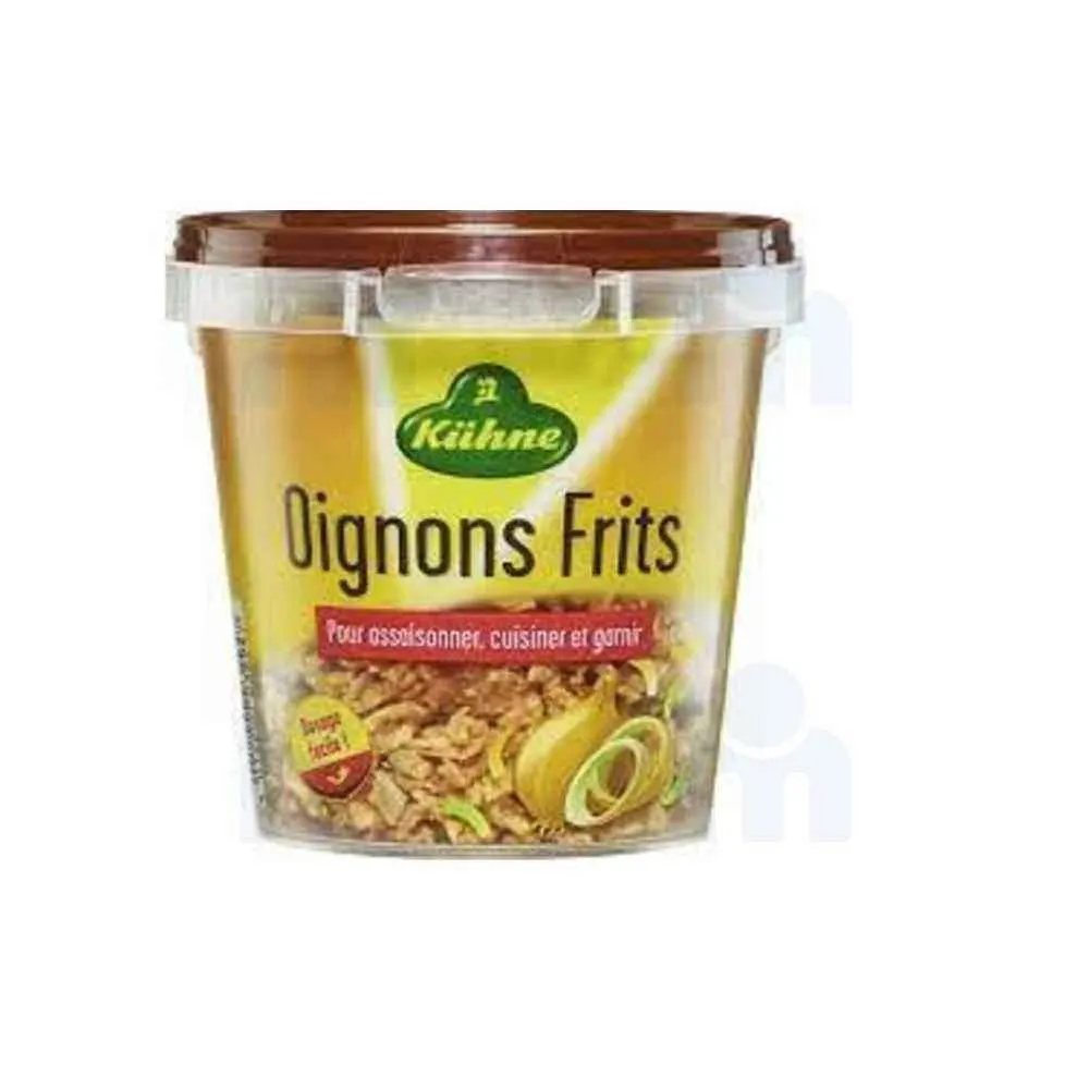 Oignons frits en pot 100g - KÜHNE