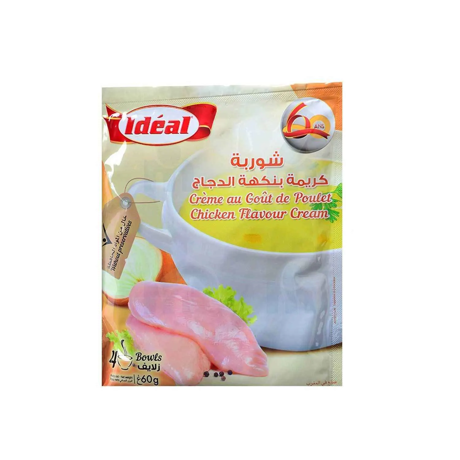 Crème au goût de poulet 78g - IDEAL