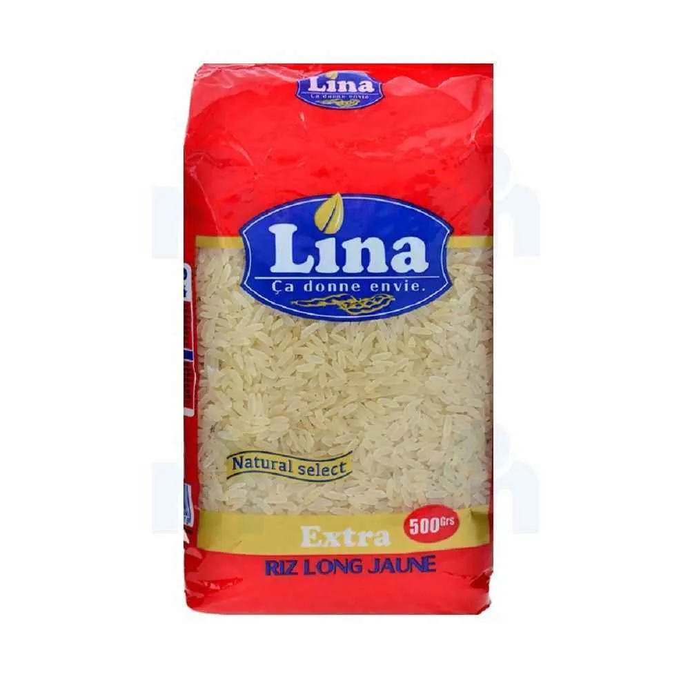 Riz long jaune 500g - LINA