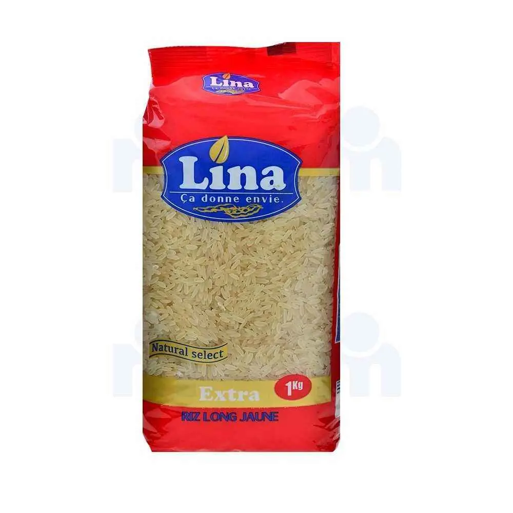 Riz long jaune 1Kg - LINA