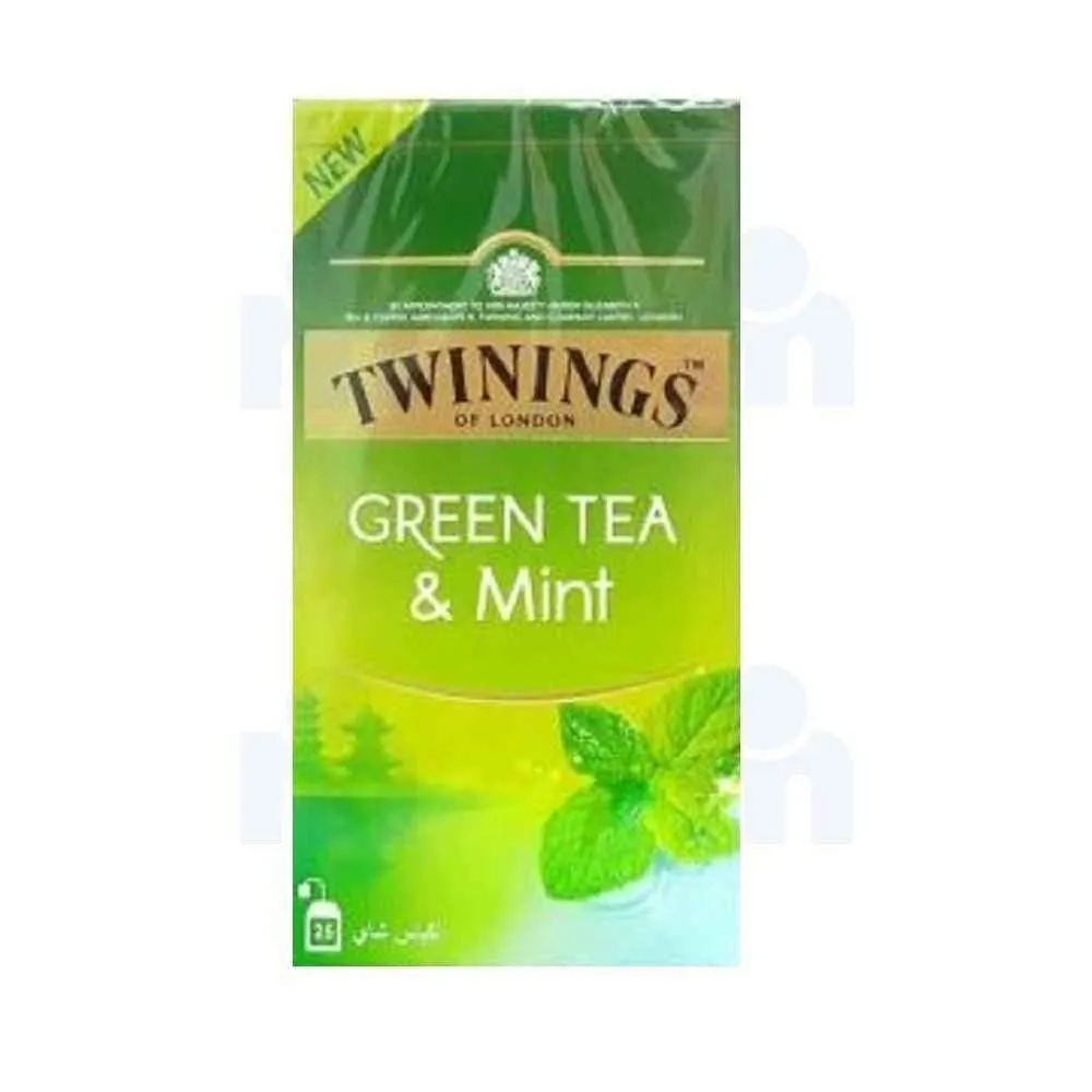 Thé vert à la menthe x25 sachets - TWININGS