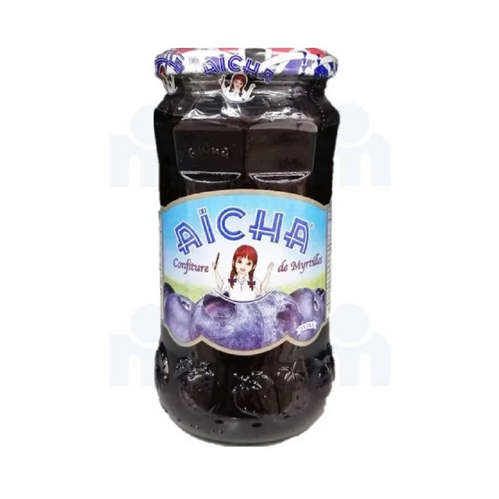 Confiture de myrtilles 430g - AÏCHA