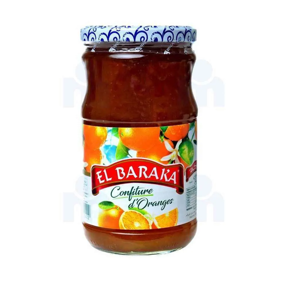 Confiture d'orange 830g - EL BARAKA