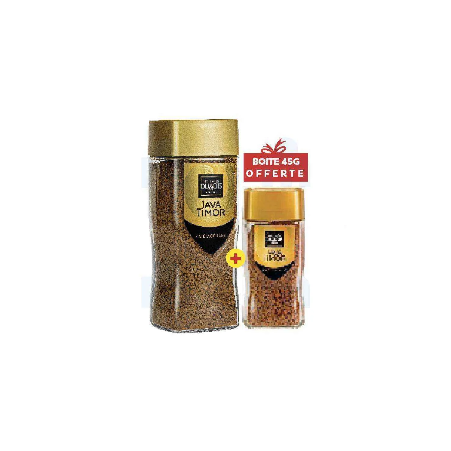 Café soluble lyophilisé 190g + 45g offerte Java Timor - LES CAFÉ DUBOIS