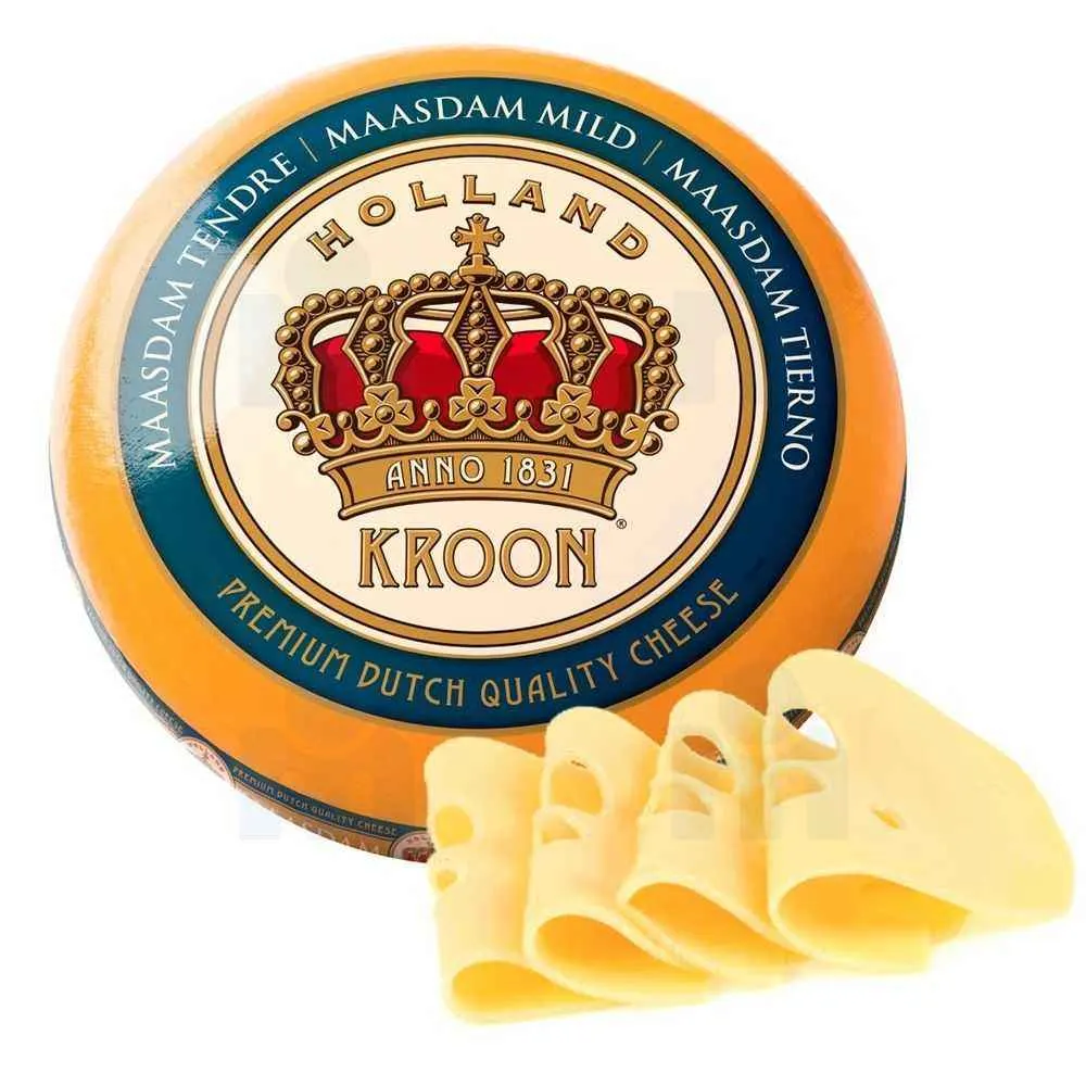 Fromage Maasdam en tranches 100g - KROON